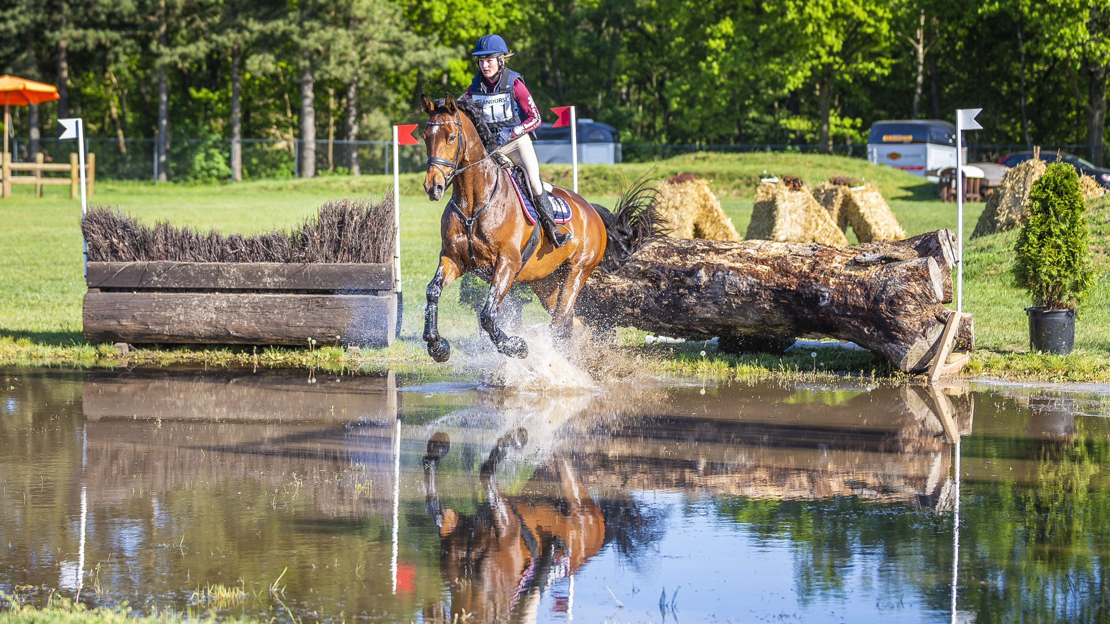 Grandorse Eventing International kleurt Duits, Nederlanders pakken één medaille