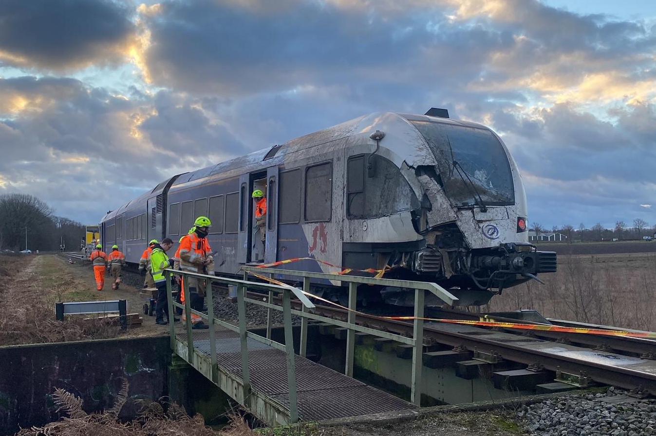 Slachtoffer spoorongeluk Tienray is man (57) uit Leunen, berging trein duurt nog de hele dag