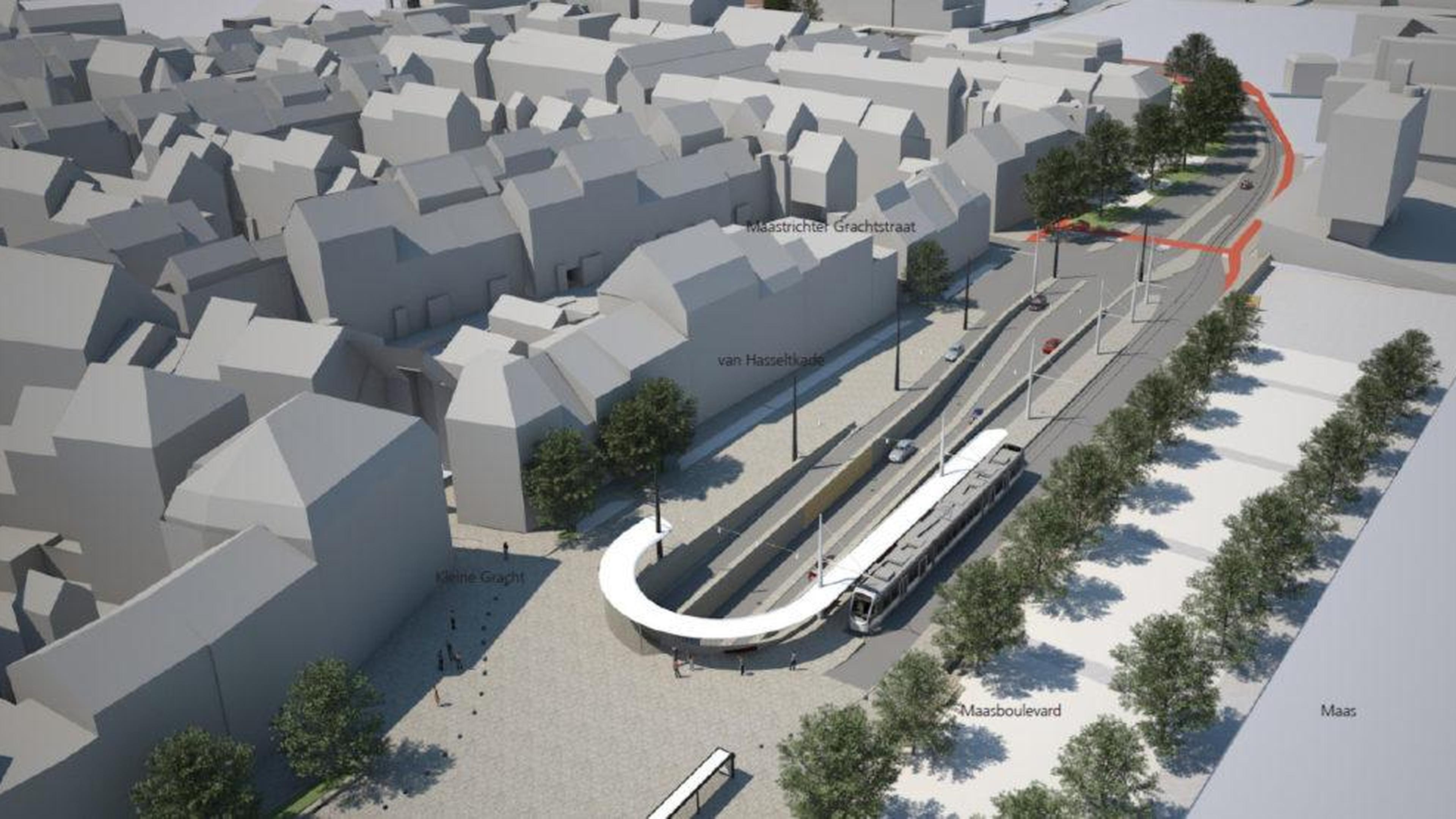 Vlaams rapport over Maastrichtse sneltramclaim van 19,6 miljoen euro blijft geheim
