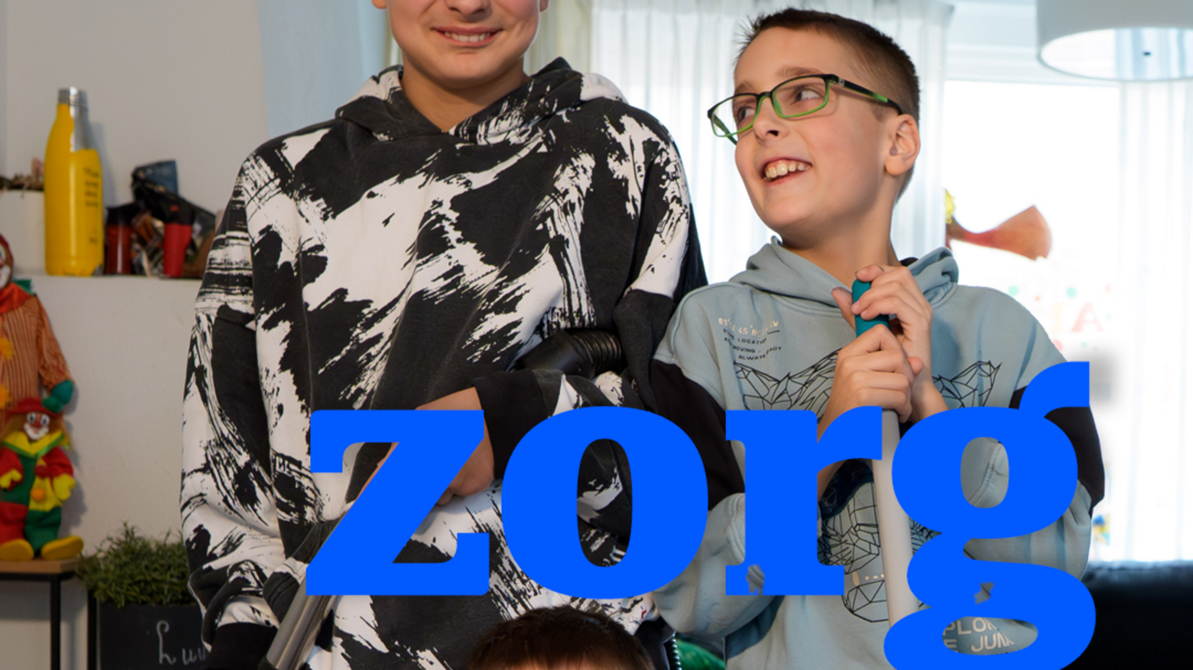 Tineke krijgt mantelzorg van zonen