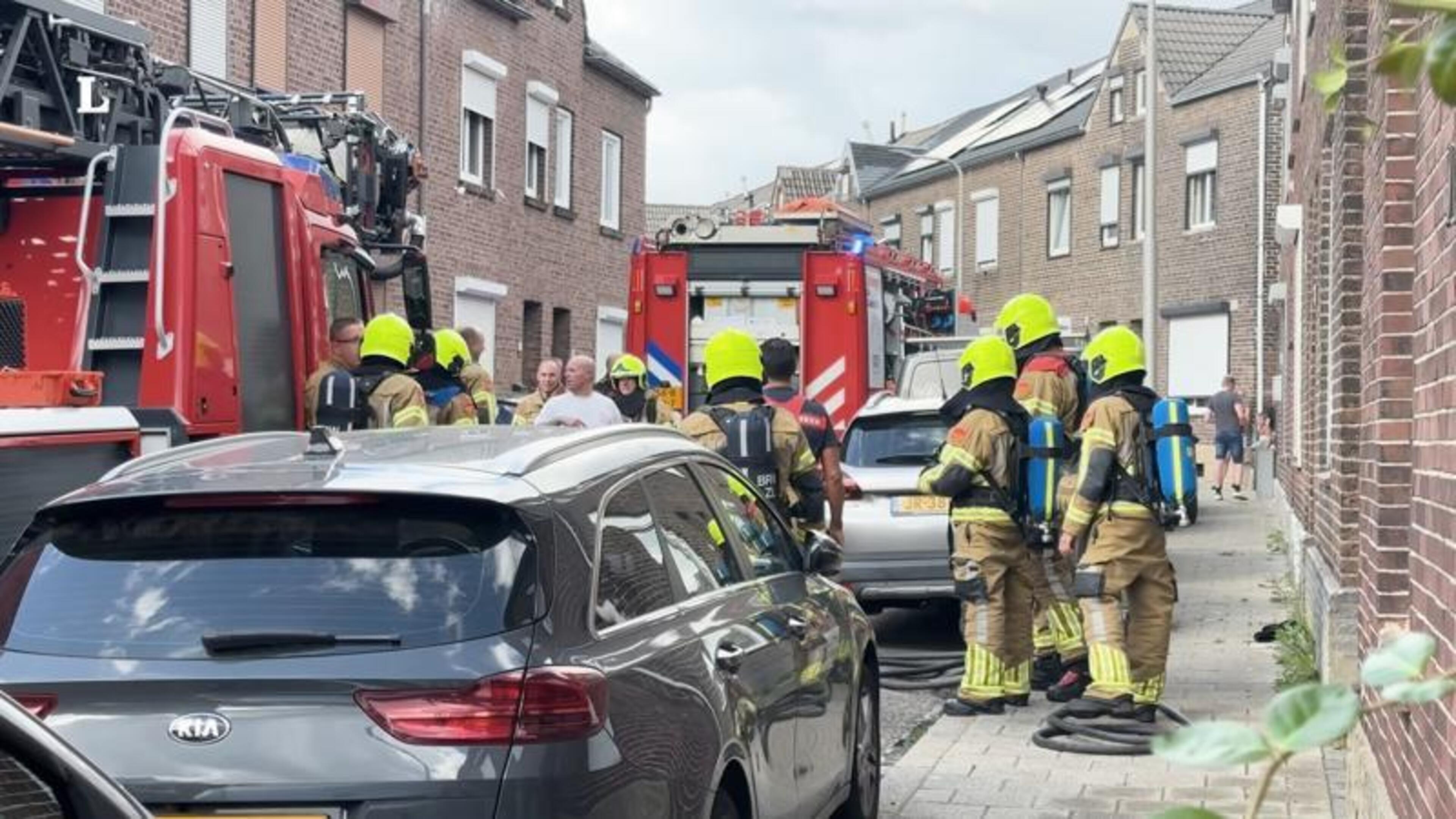 Gewonde bij woningbrand in Kerkrade
