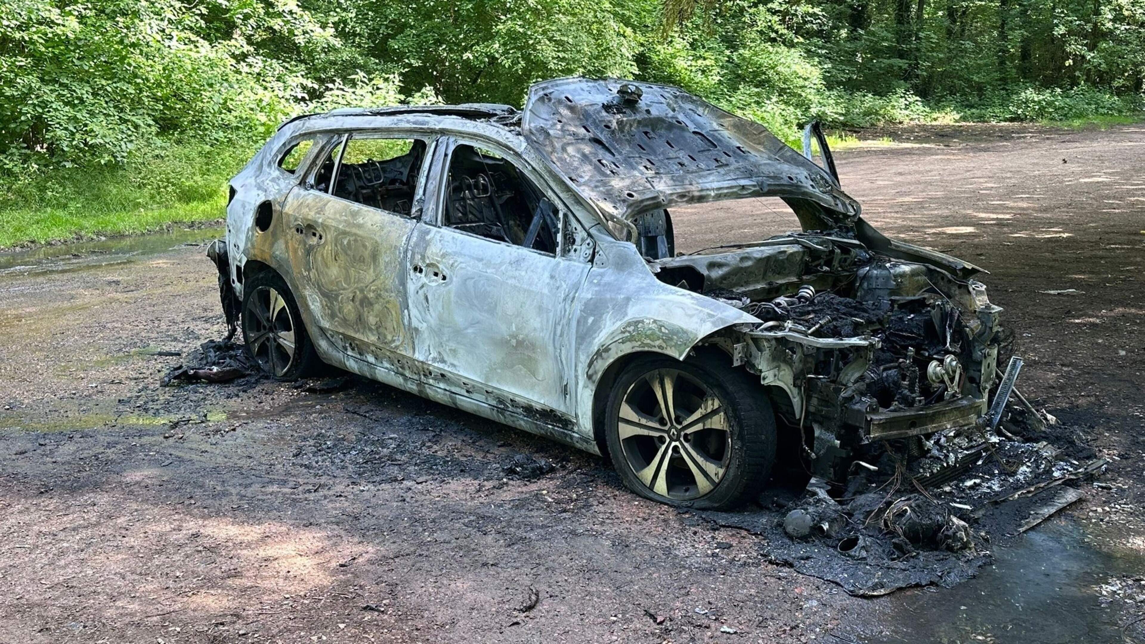 Auto uitgebrand in Kerkrade