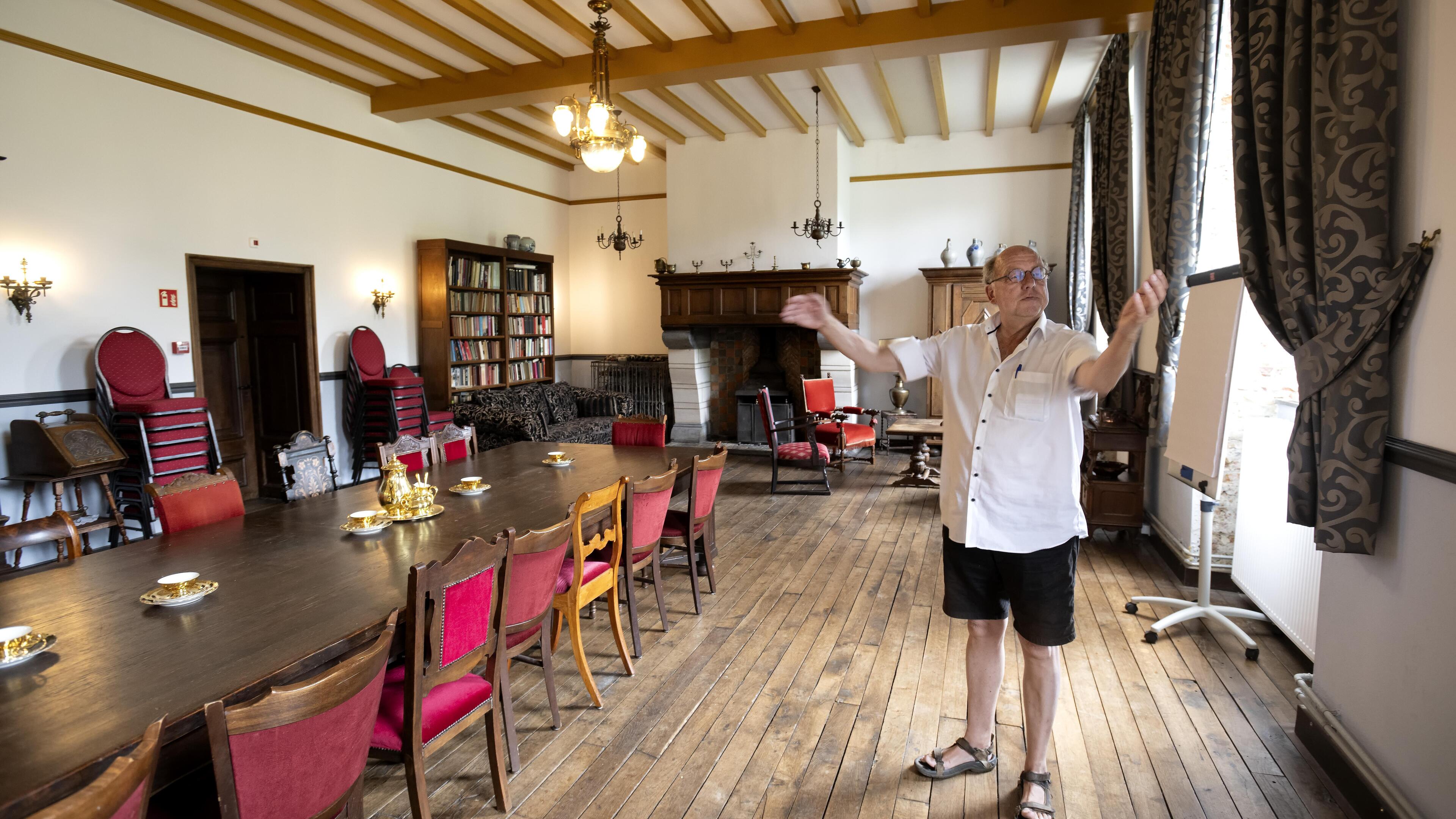 Kasteel Terborgh in Schinnen is failliet, maar de zaken draaien gewoon door