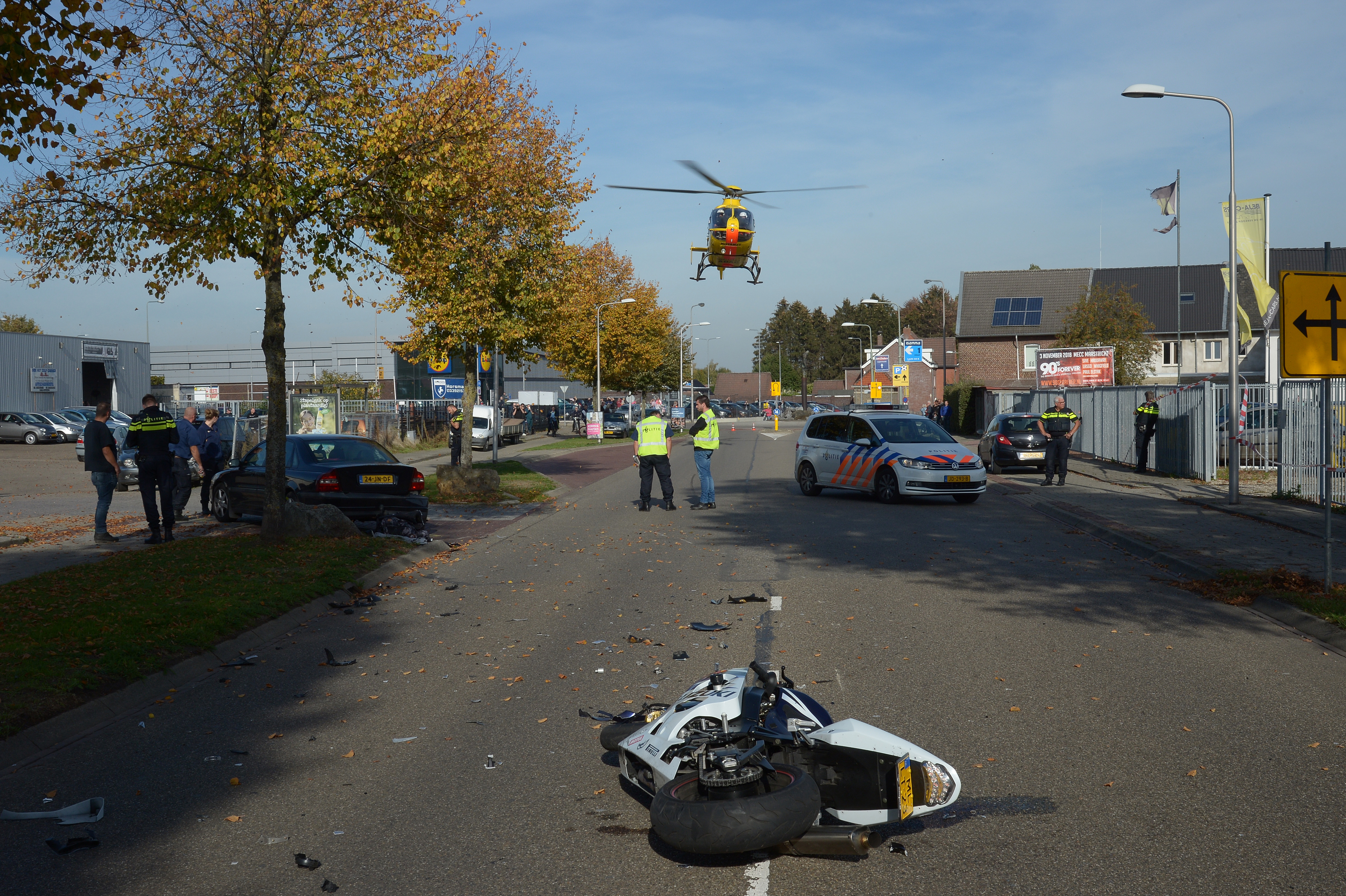 Motorrijder (25) overleden na ongeluk in Kerkrade