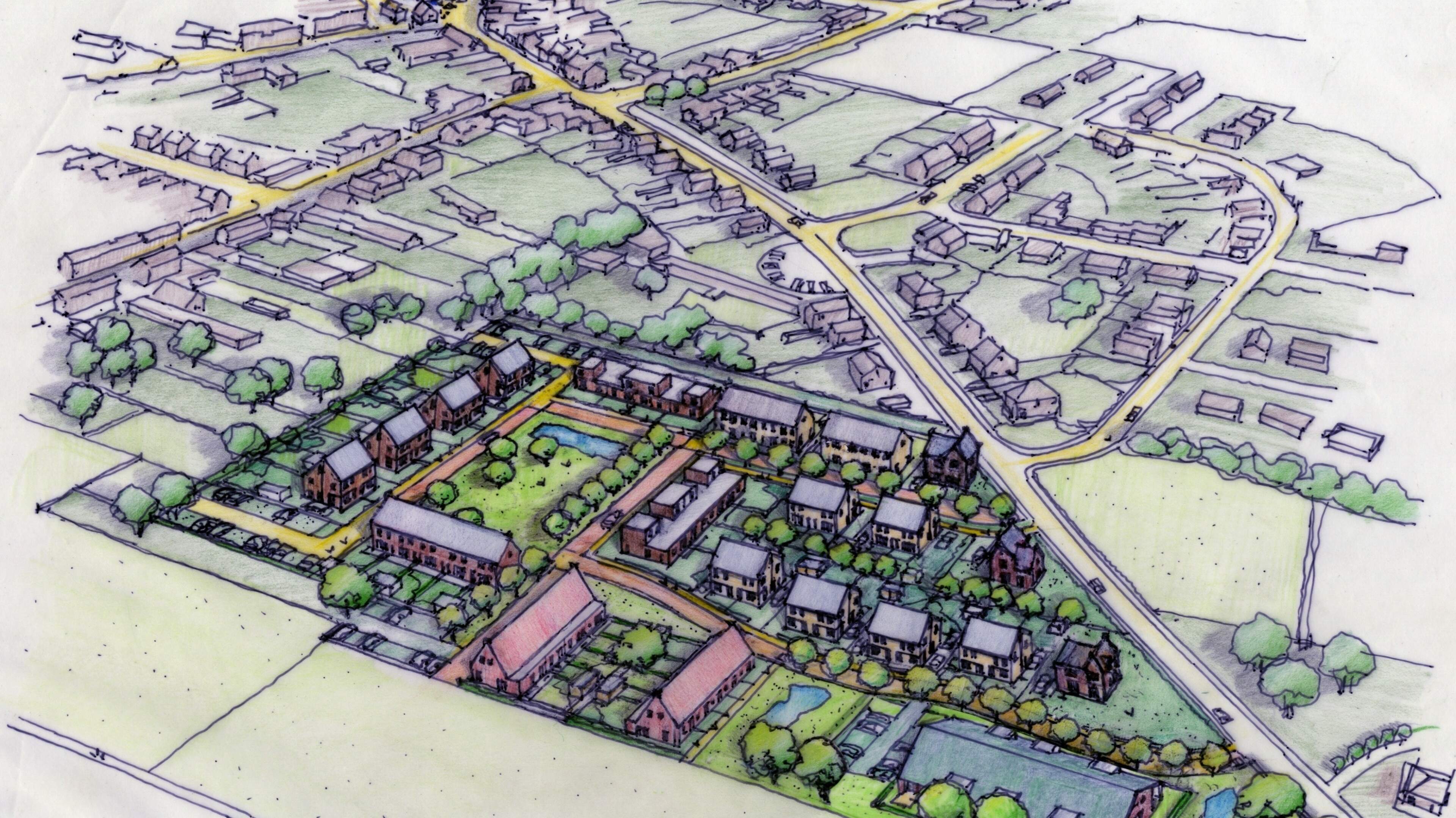 Vervallen staalfabriek aan de rand van Schinveld maakt plaats voor 60 woningen