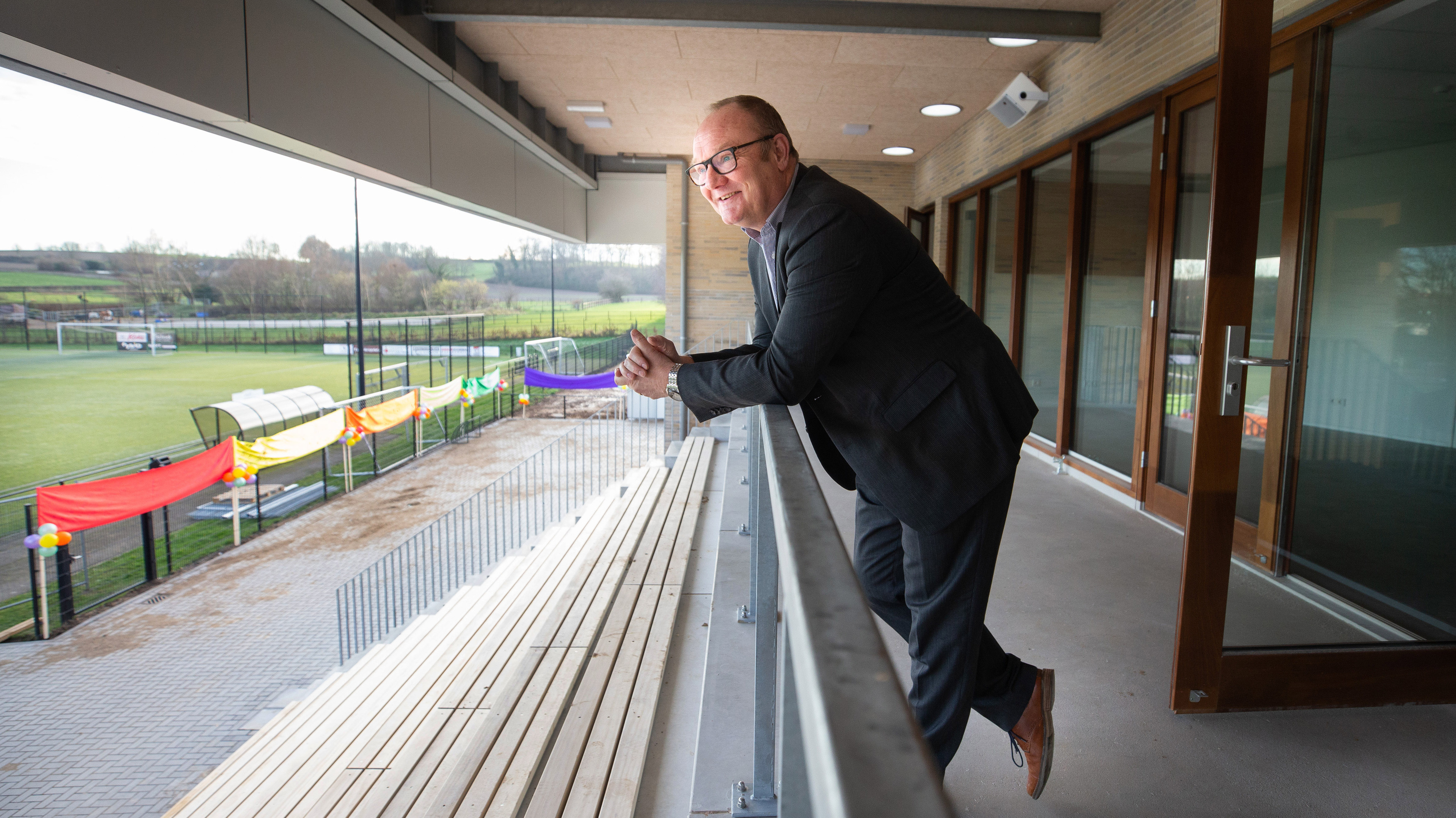 Rob Schwillens plantte het zaadje voor Spaubeeks fonkelnieuwe BMV en mag hem nu als wethouder openen