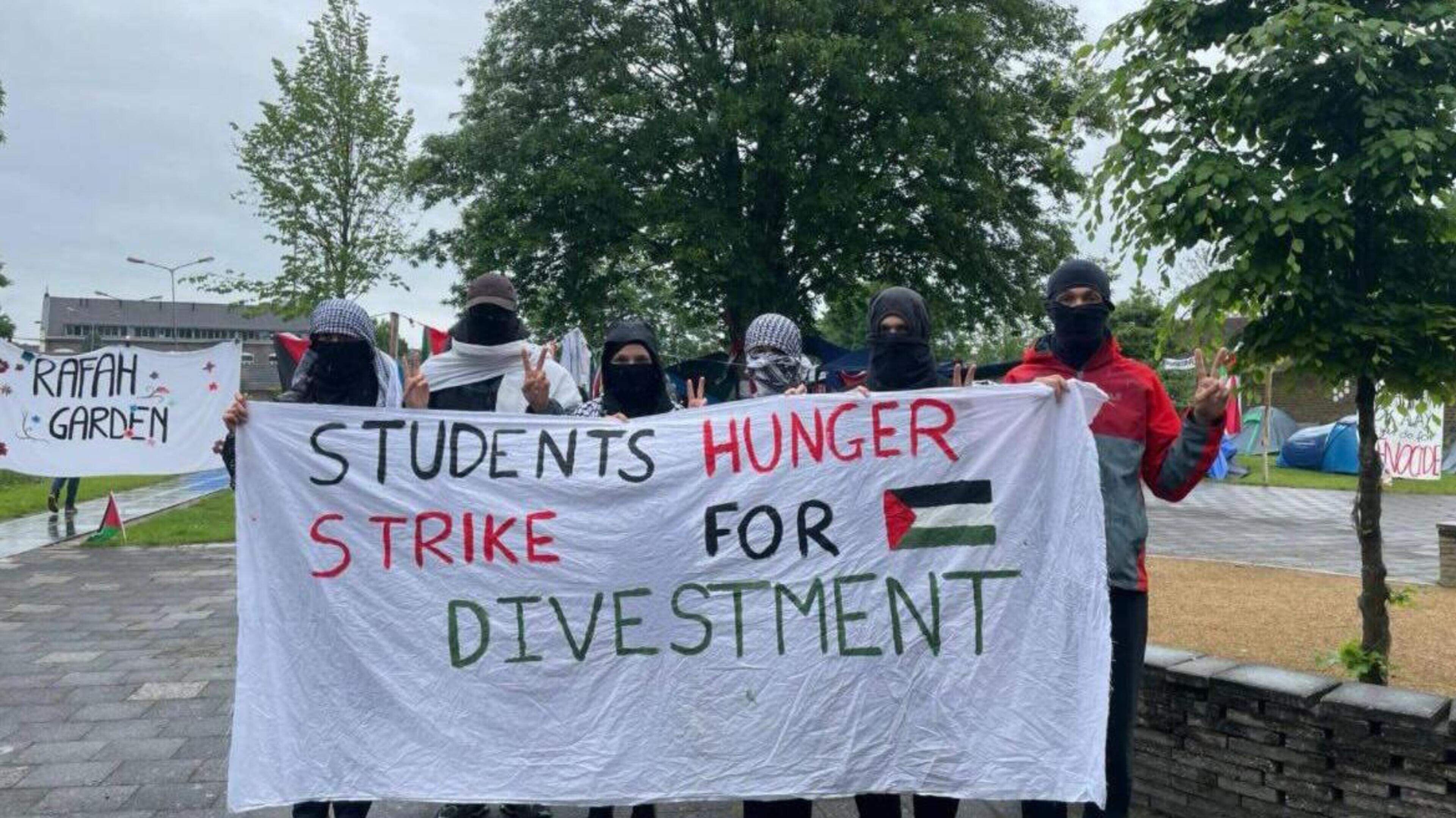 Van hongerstaking tot ‘Hamas-student’: het Gaza-Israël-conflict ettert maar door op de Universiteit 