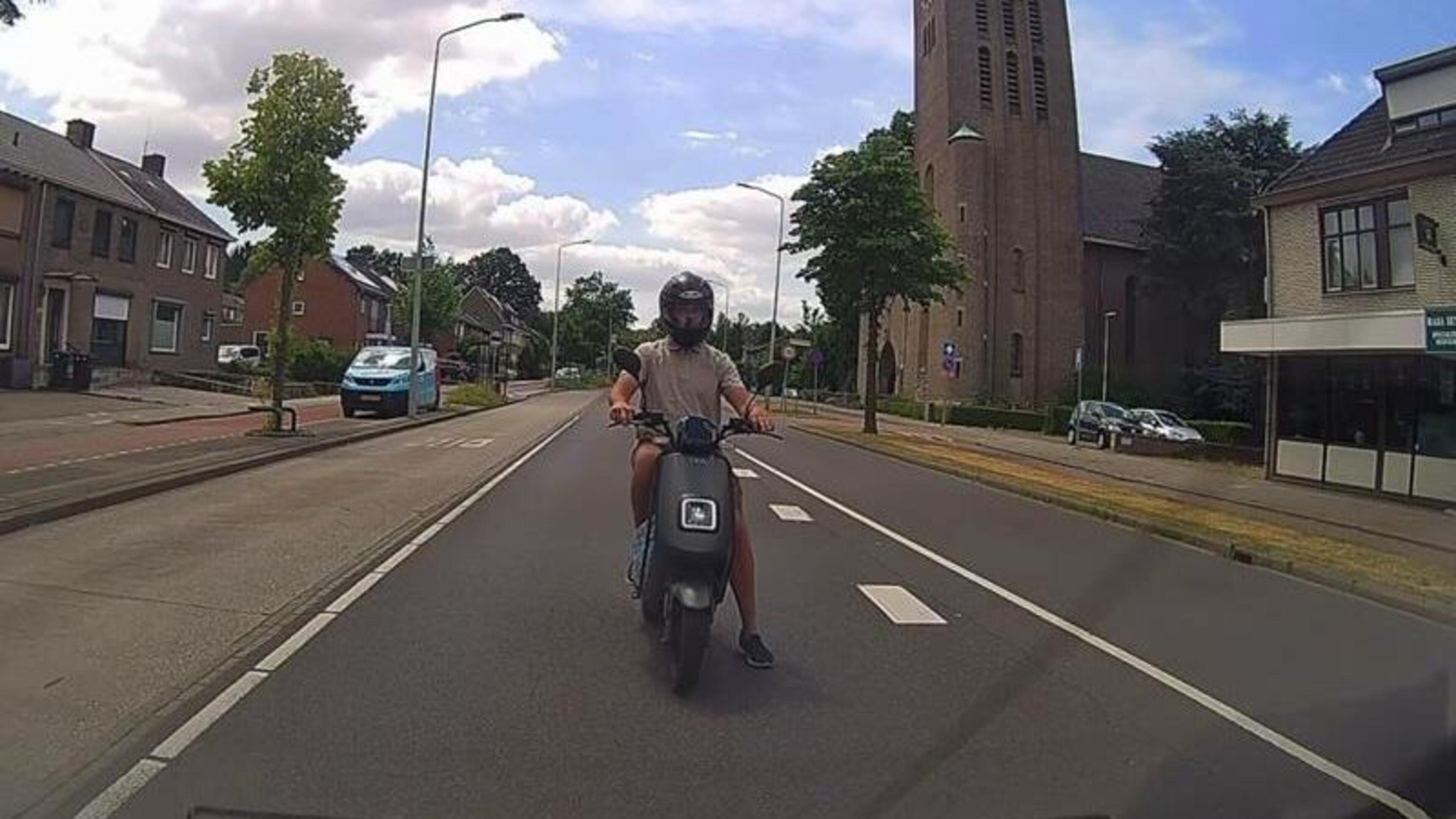 ''Scooterdude'' let niet op