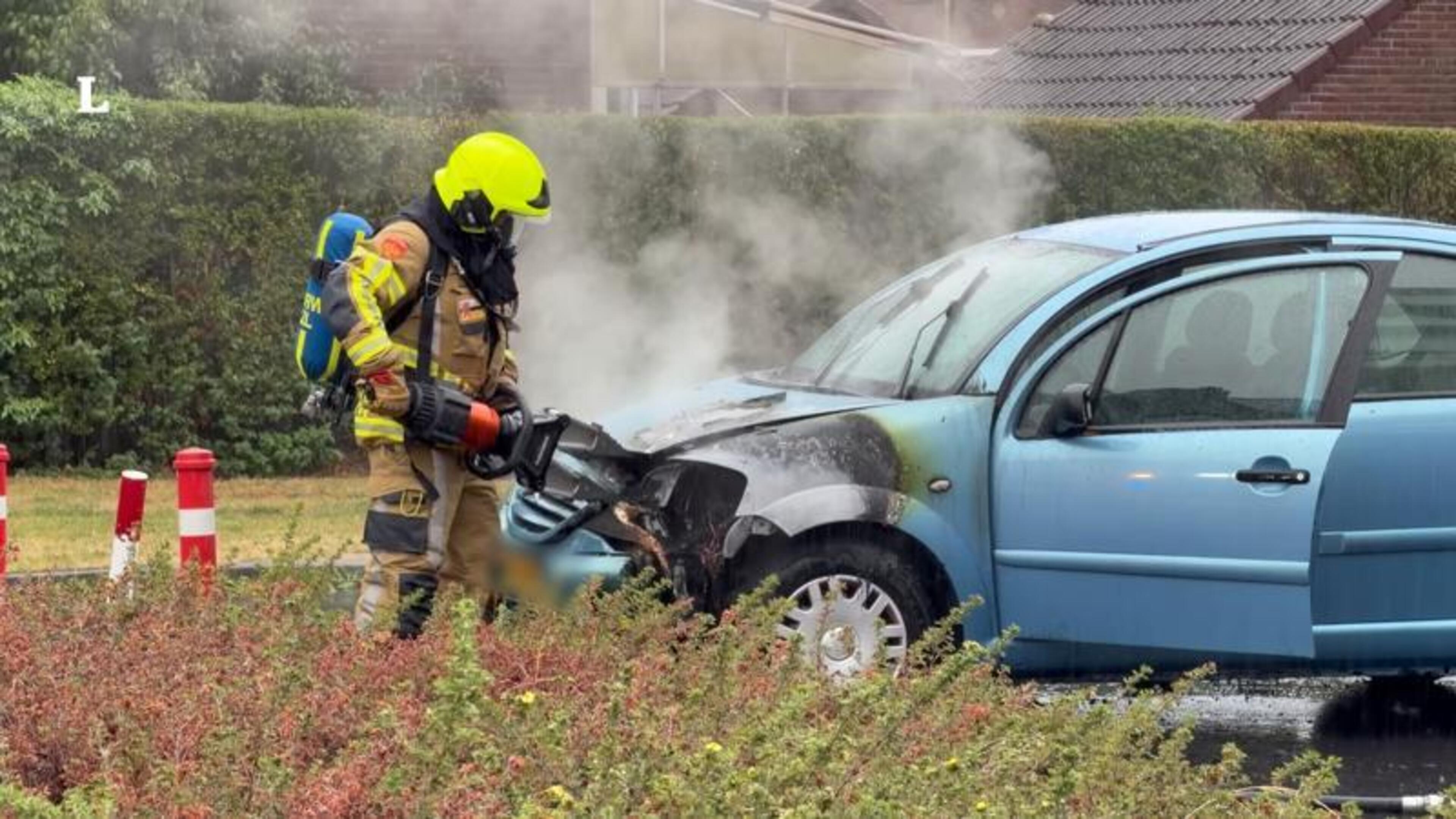 Autobrand Maastricht.