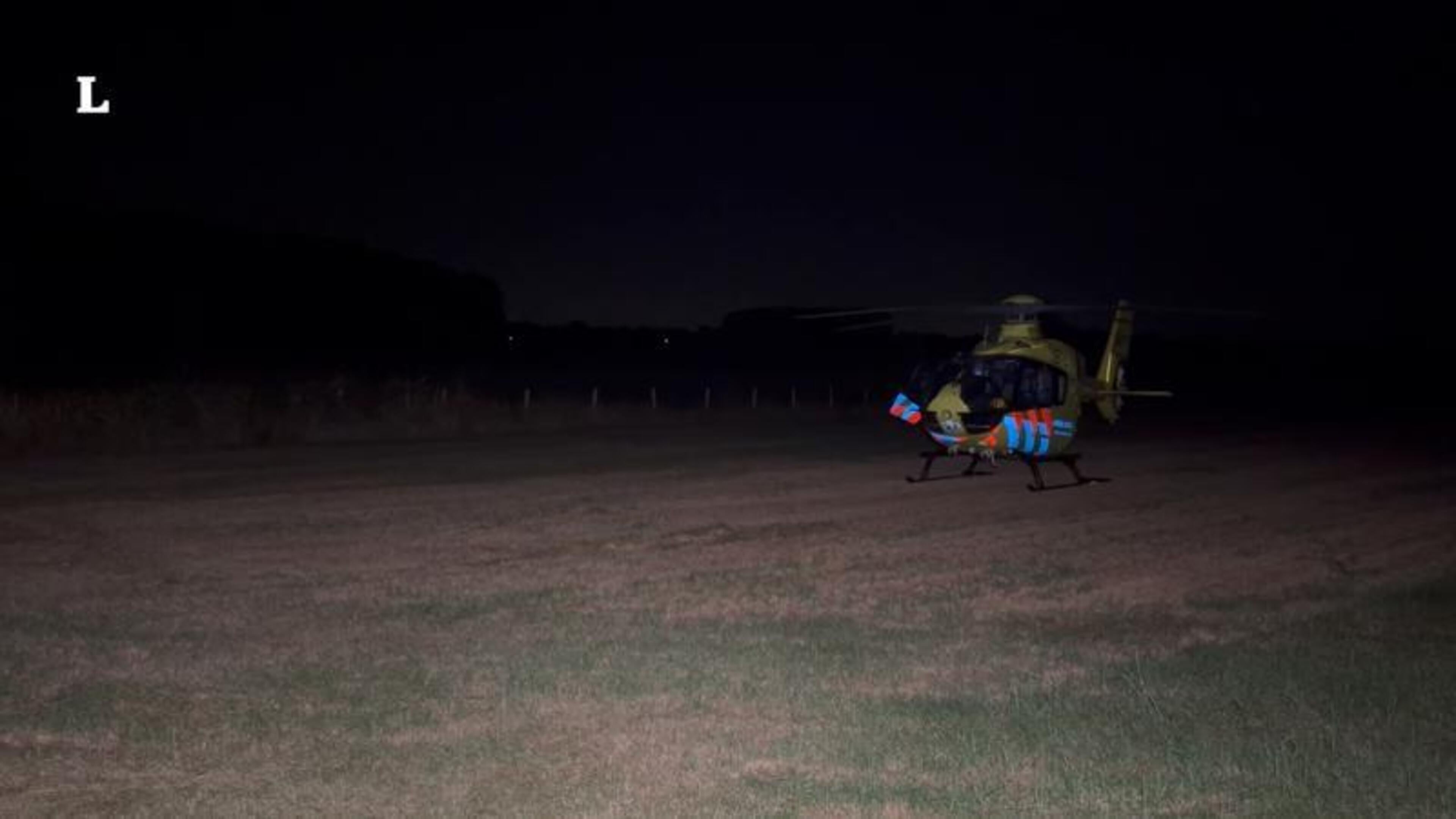 Bromfietser ernstig gewond na botsing tegen boom in Montfort: traumahelikopter opgeroepen