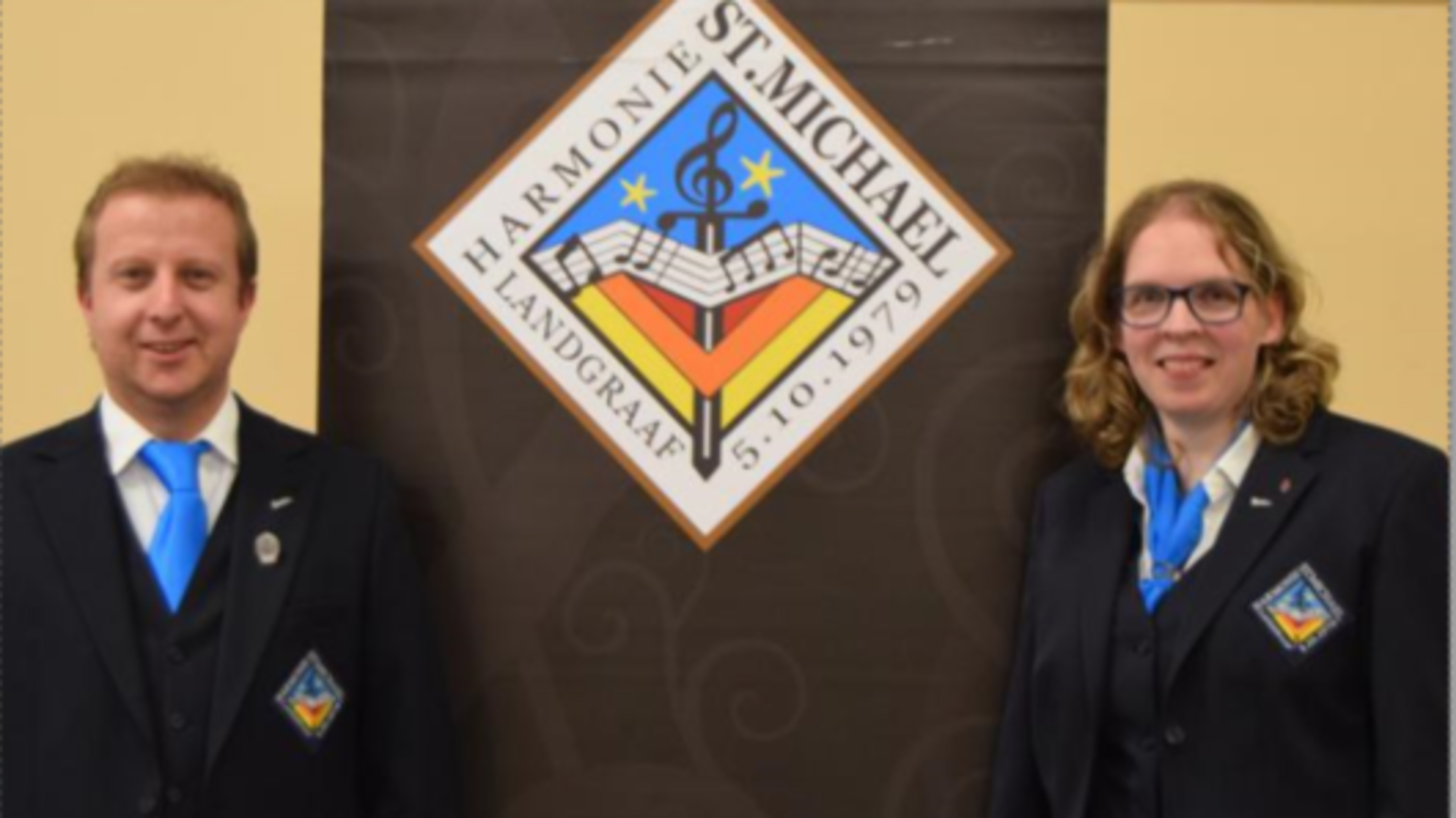 Onderscheiding voor leden van harmonie St. Michaël