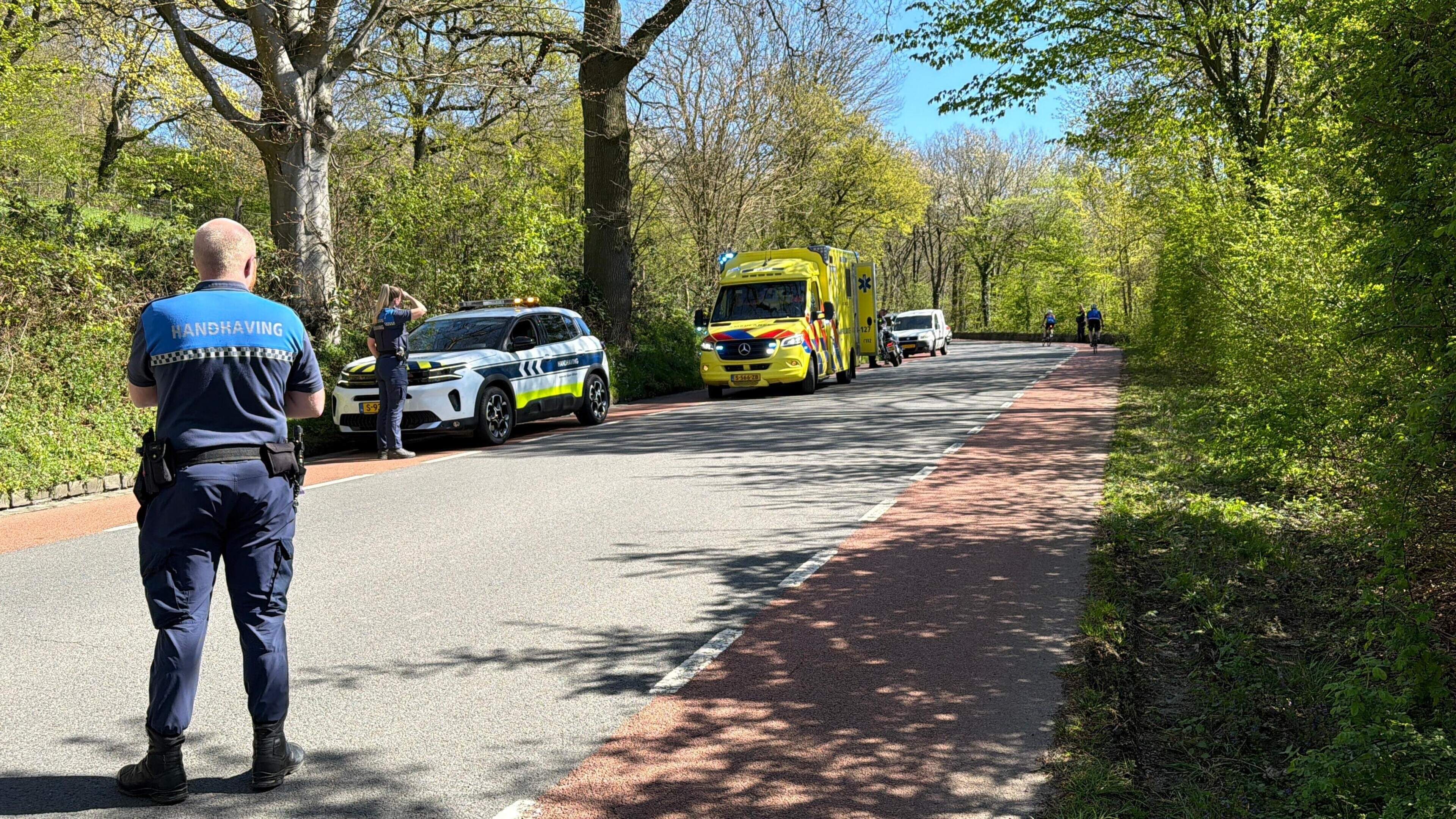 Motorrijder gewond na val in Slenaken