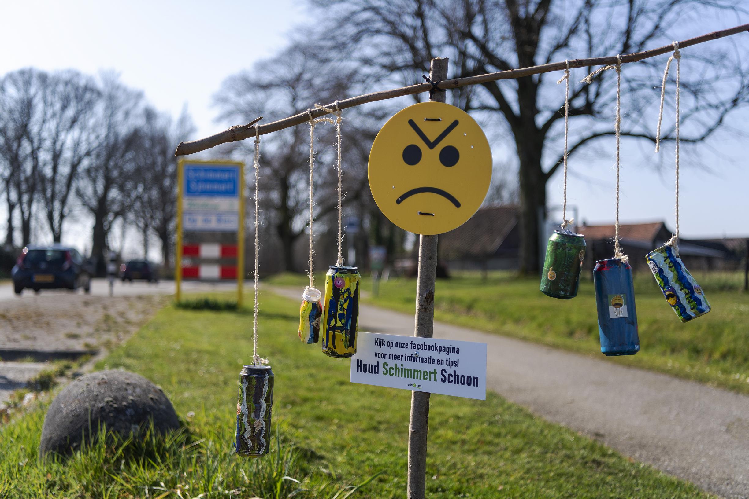 Schimmert opent offensief tegen verrotzooiing met zwerfafvalverschrikkers