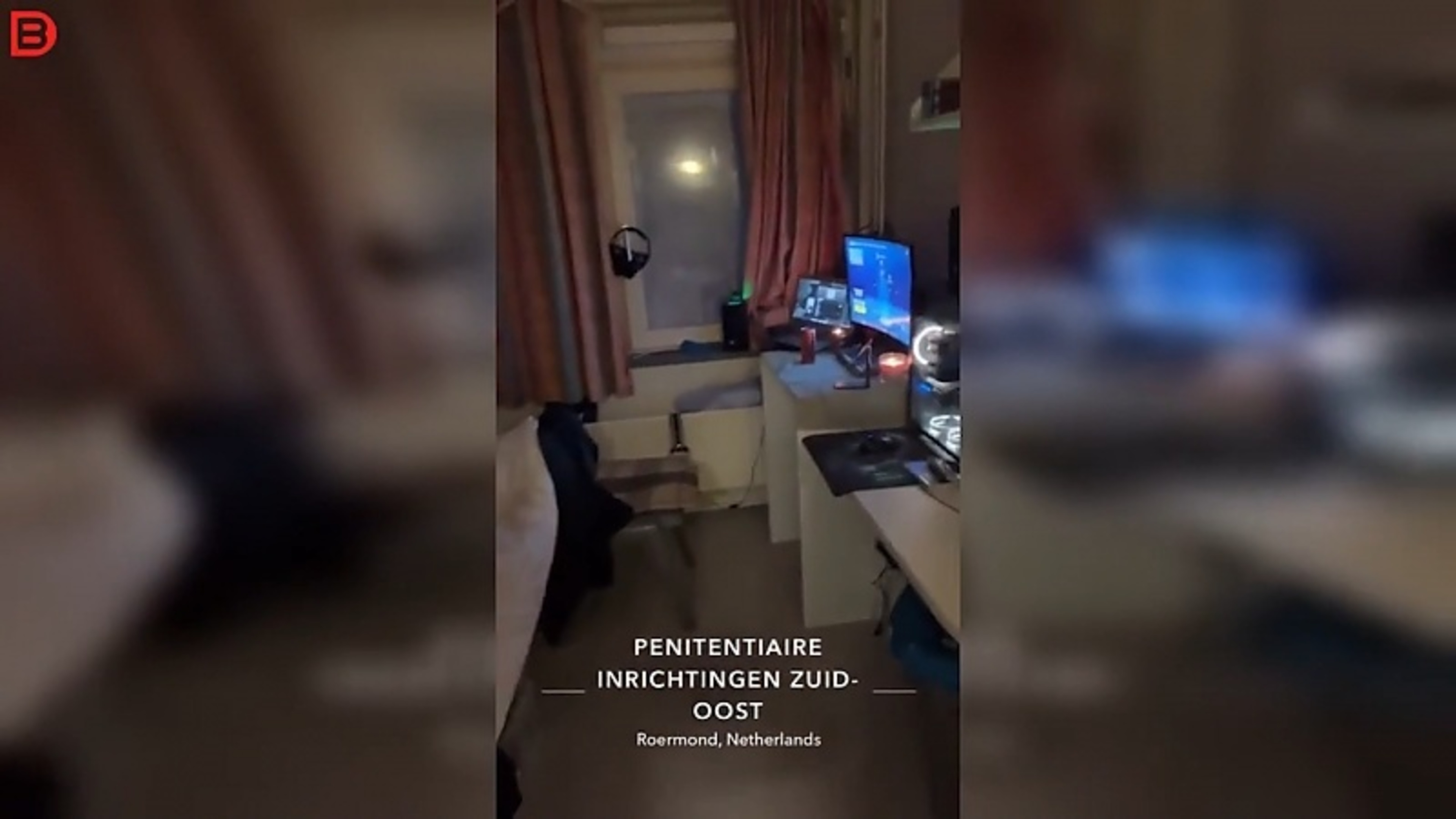 TikTok-filmpje vanuit gevangenis Roermond