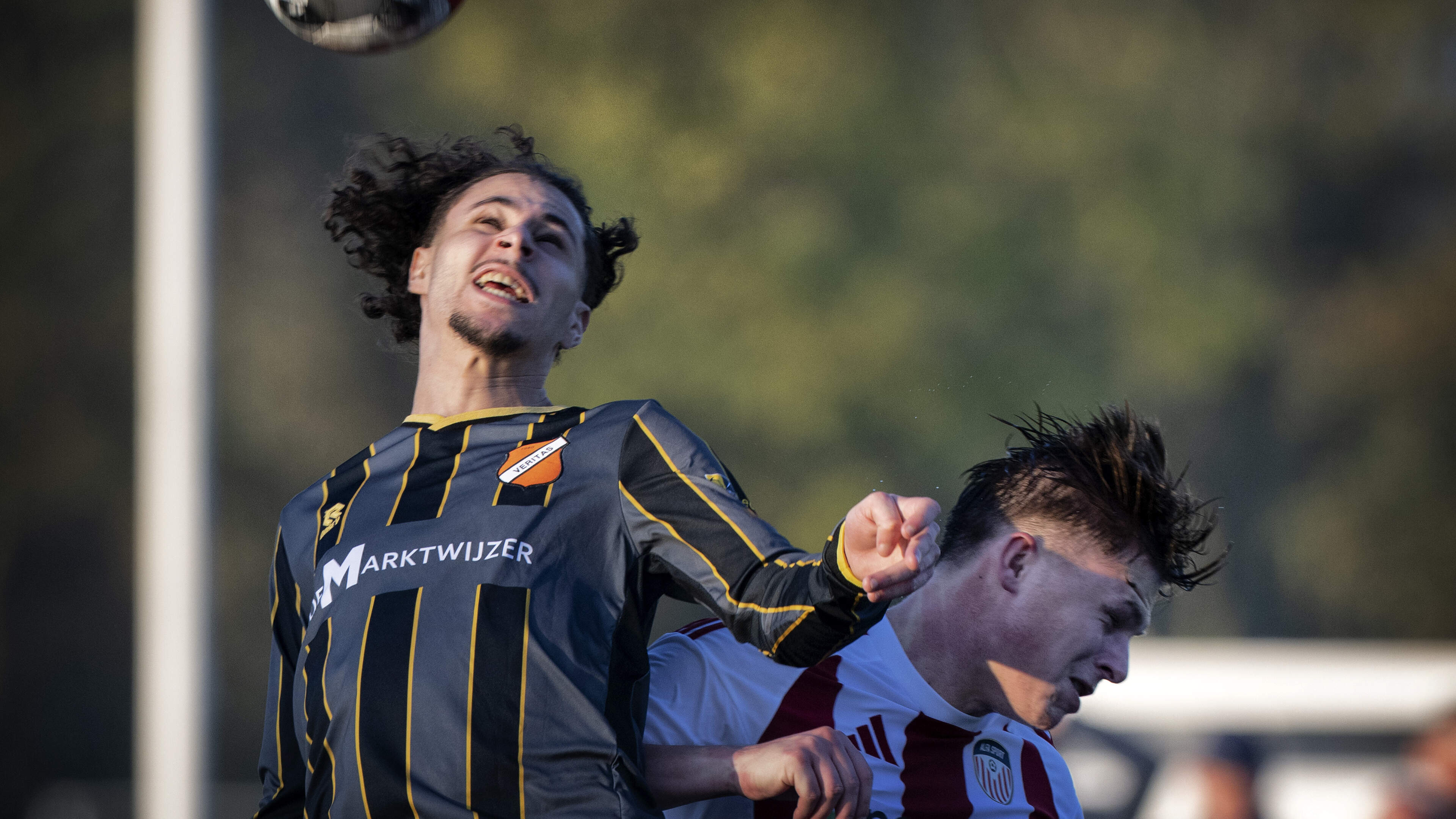 Mohamed El Arguioui’s meniscus zit hem in de weg, toch waagt hij de stap van Veritas naar SV Laar: ‘