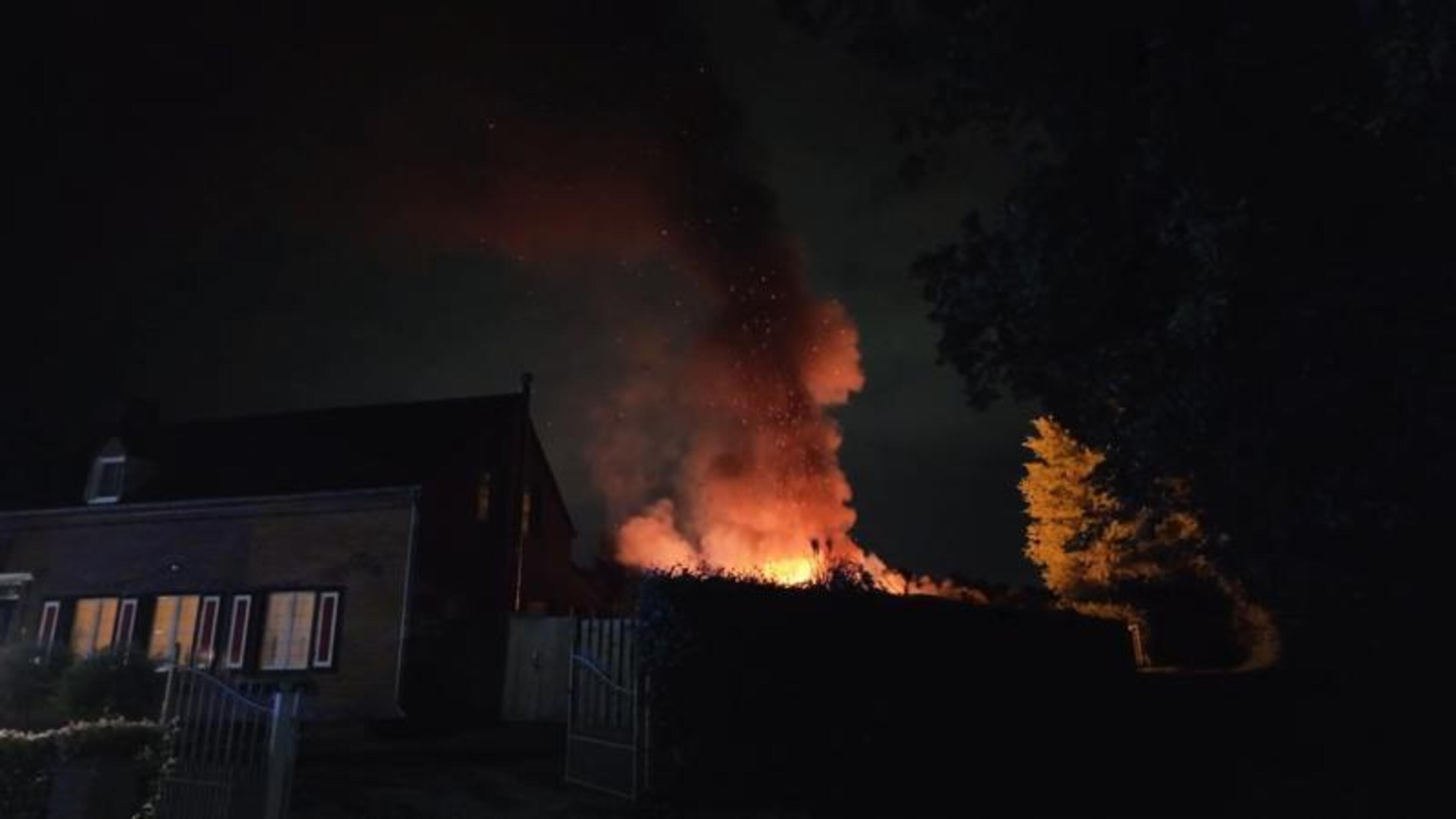 Brand op camping in Melderslo