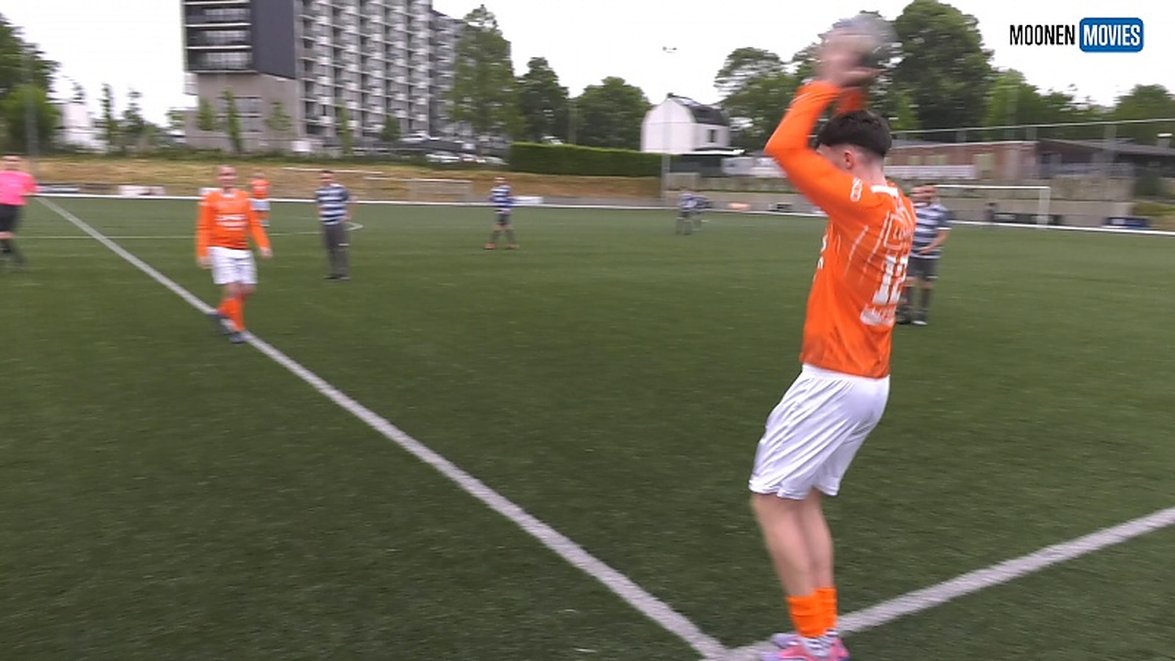 Twee minuten voetbal bij KVC Oranje tegen Eikenderveld