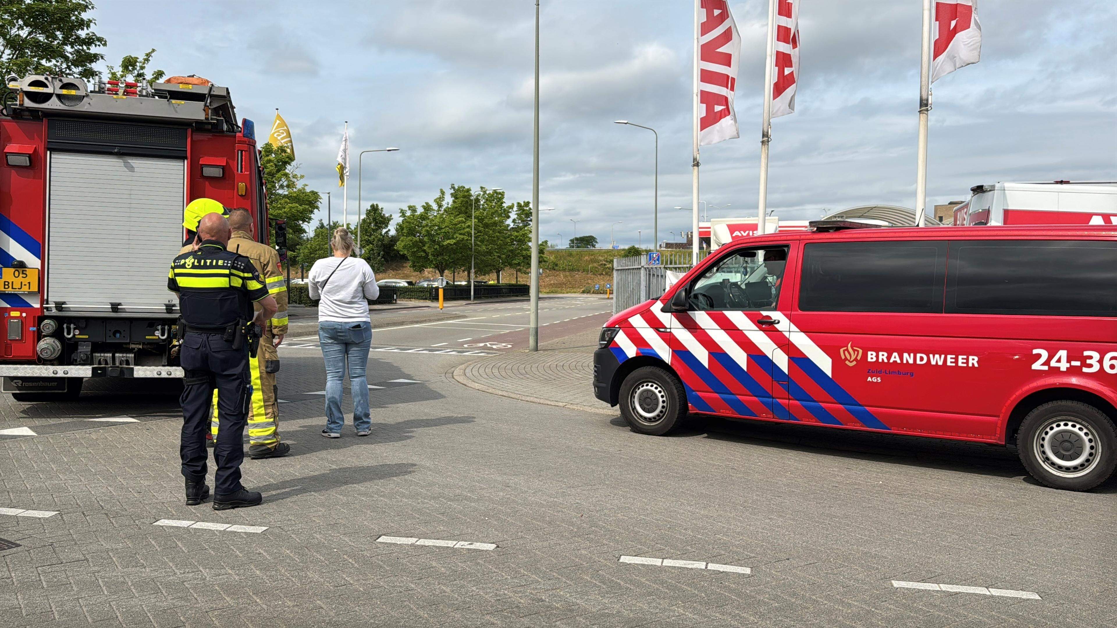 Gaslek bij tankstation in Maastricht