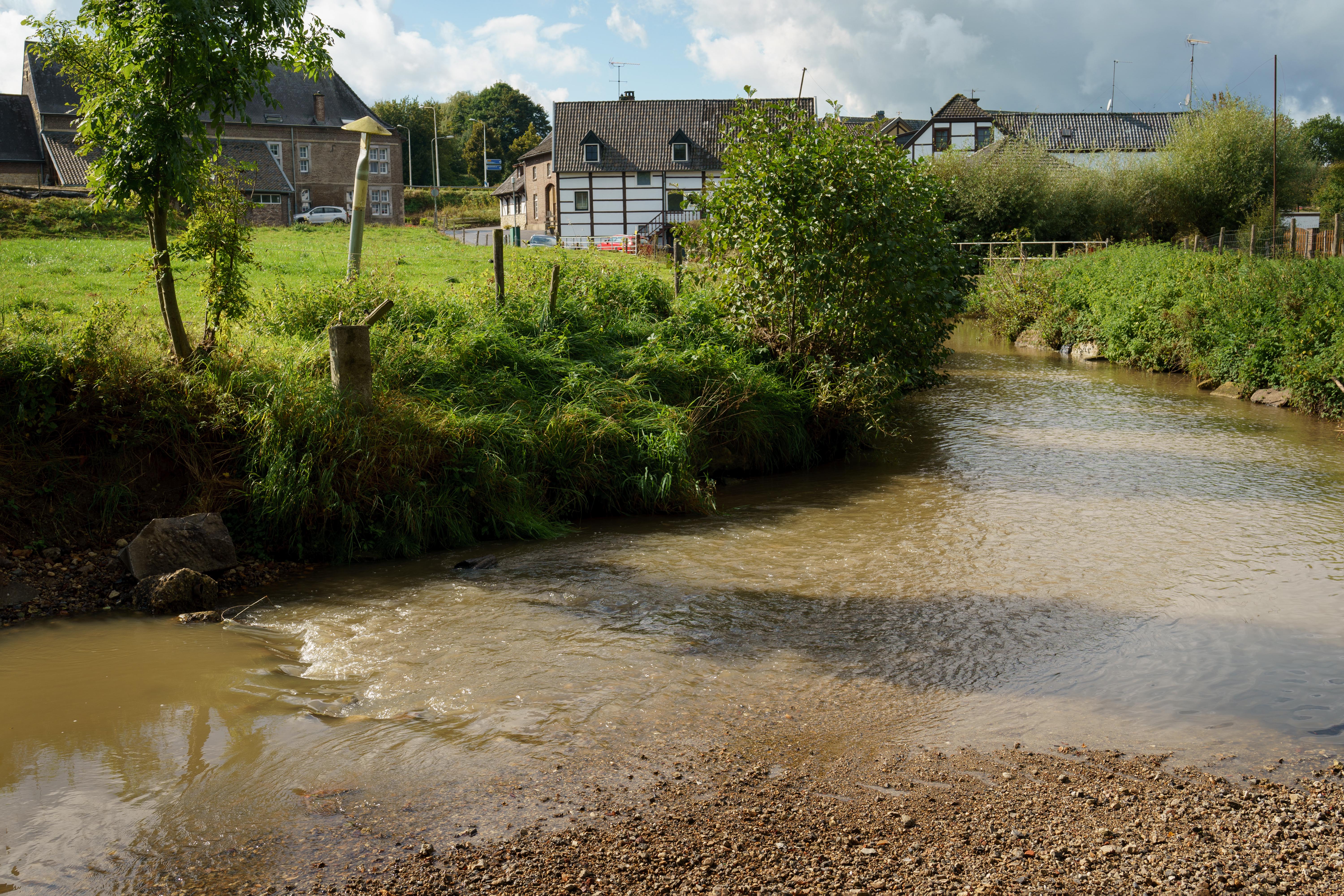 De liefelijke Selzerbeek kan dus ook een watermonster zijn