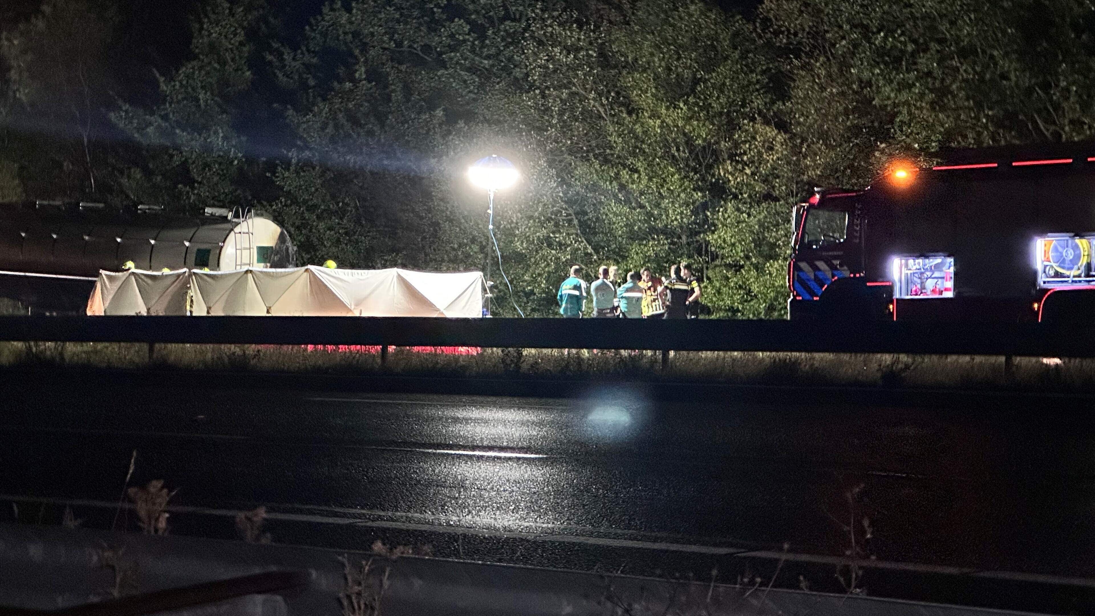 Gewonde bij ernstig ongeval op A76 bij Heerlen