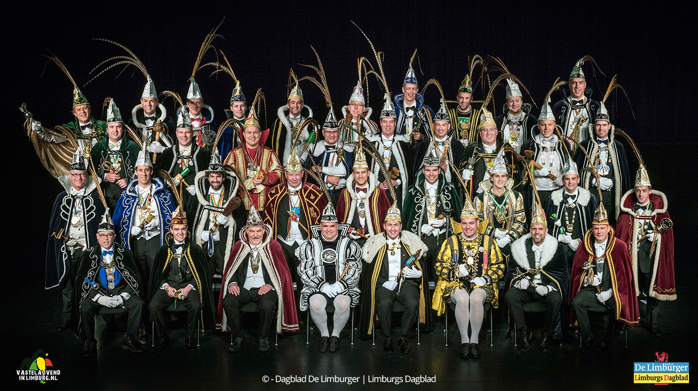 Op de foto: Prinsen uit de regio Venray 2016