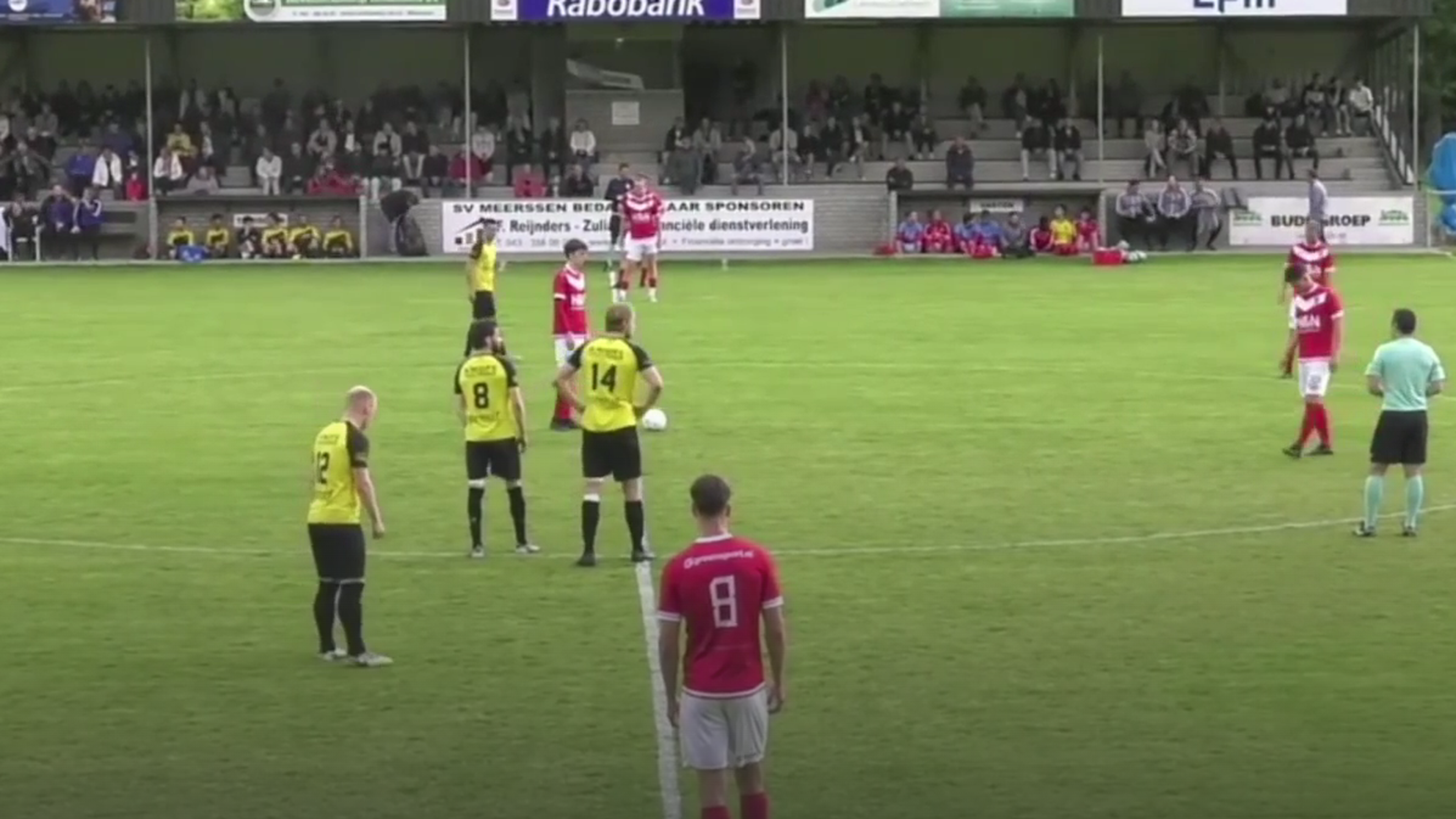 Bekijk hier livestream SV Meerssen-Harkemase Boys, nacompetitieduel voor promotie naar 2e divisie