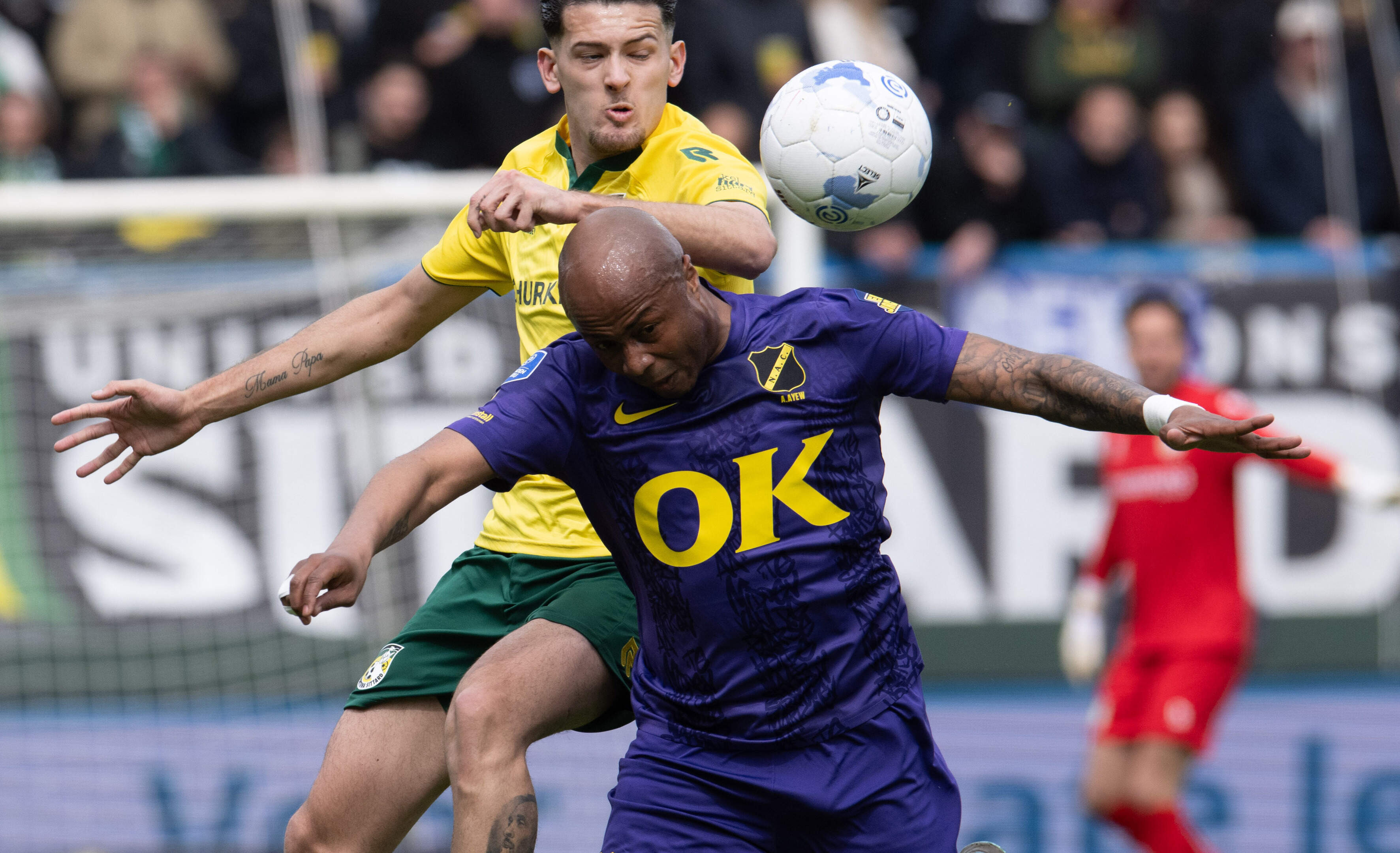 In minuut 92 geeft Fortuna toch nog de winst uit handen tegen het in degradatienood verkerende NAC
