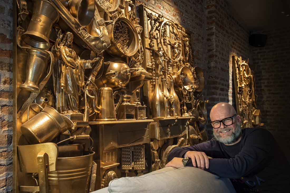 Van spullen uit de sloop tot kunstwerk in een nieuw restaurant in Reijmerstok: ‘je raakt er niet op 