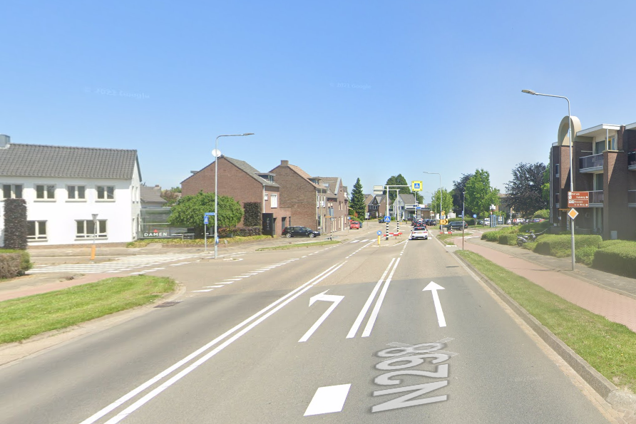 Doorgaande weg door Hulsberg blijft nog tot in december afgesloten voor wegwerkzaamheden