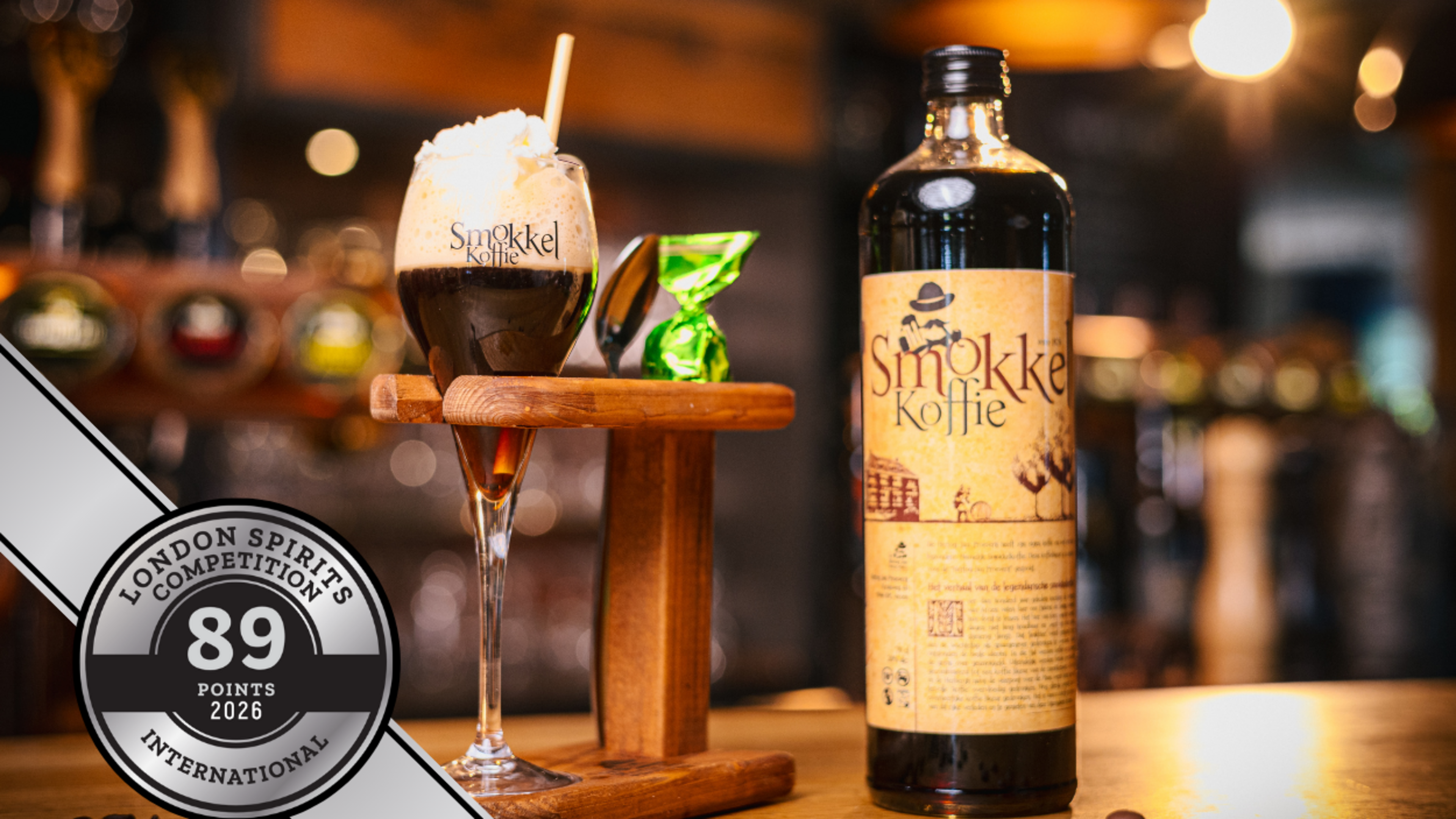 Smokkelkoffie uit Arcen wint zilver tijdens London Spirit Competition