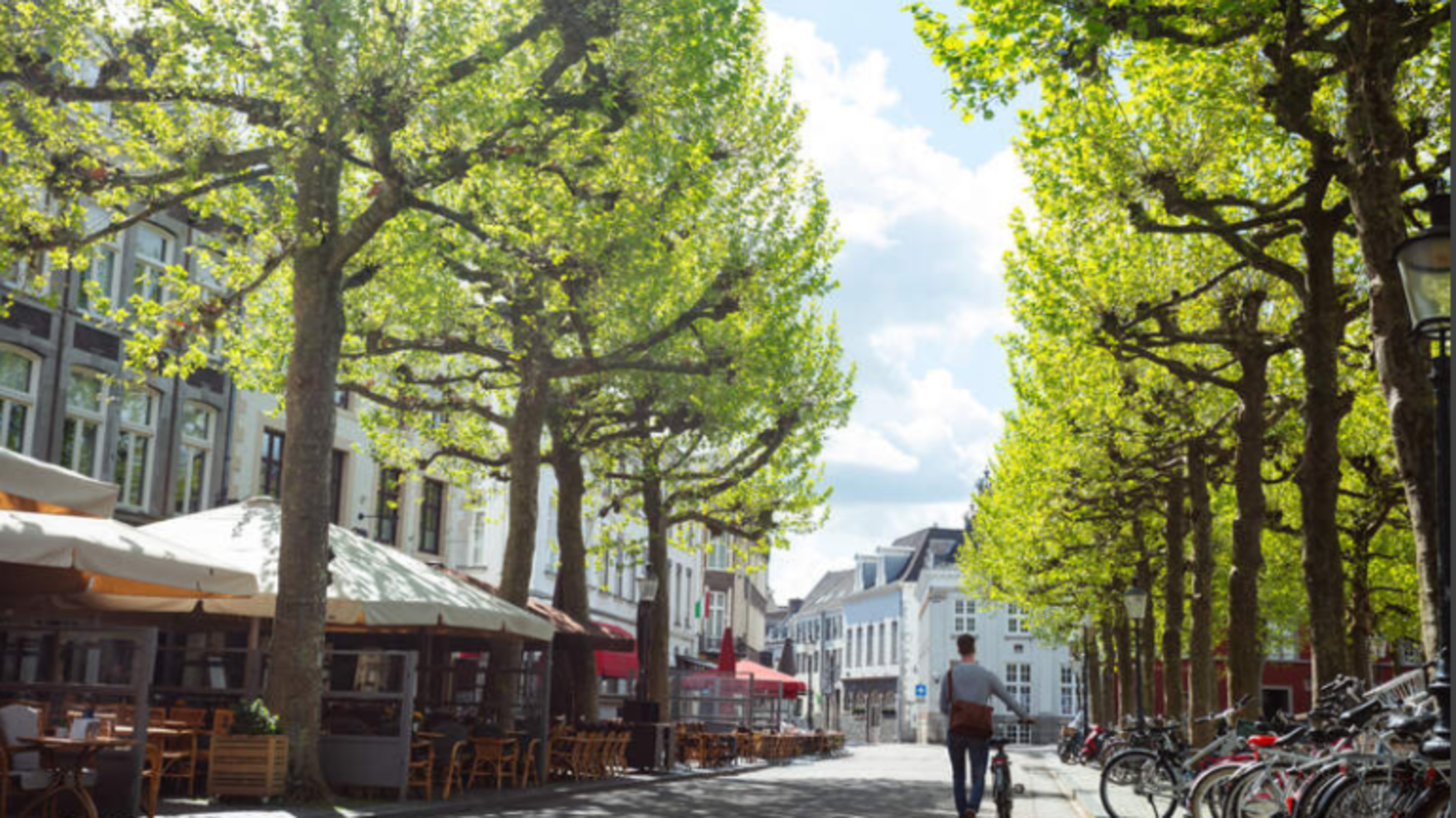 Temperatuur stijgt boven 28 graden in Maastricht, record uit 1934 verbroken