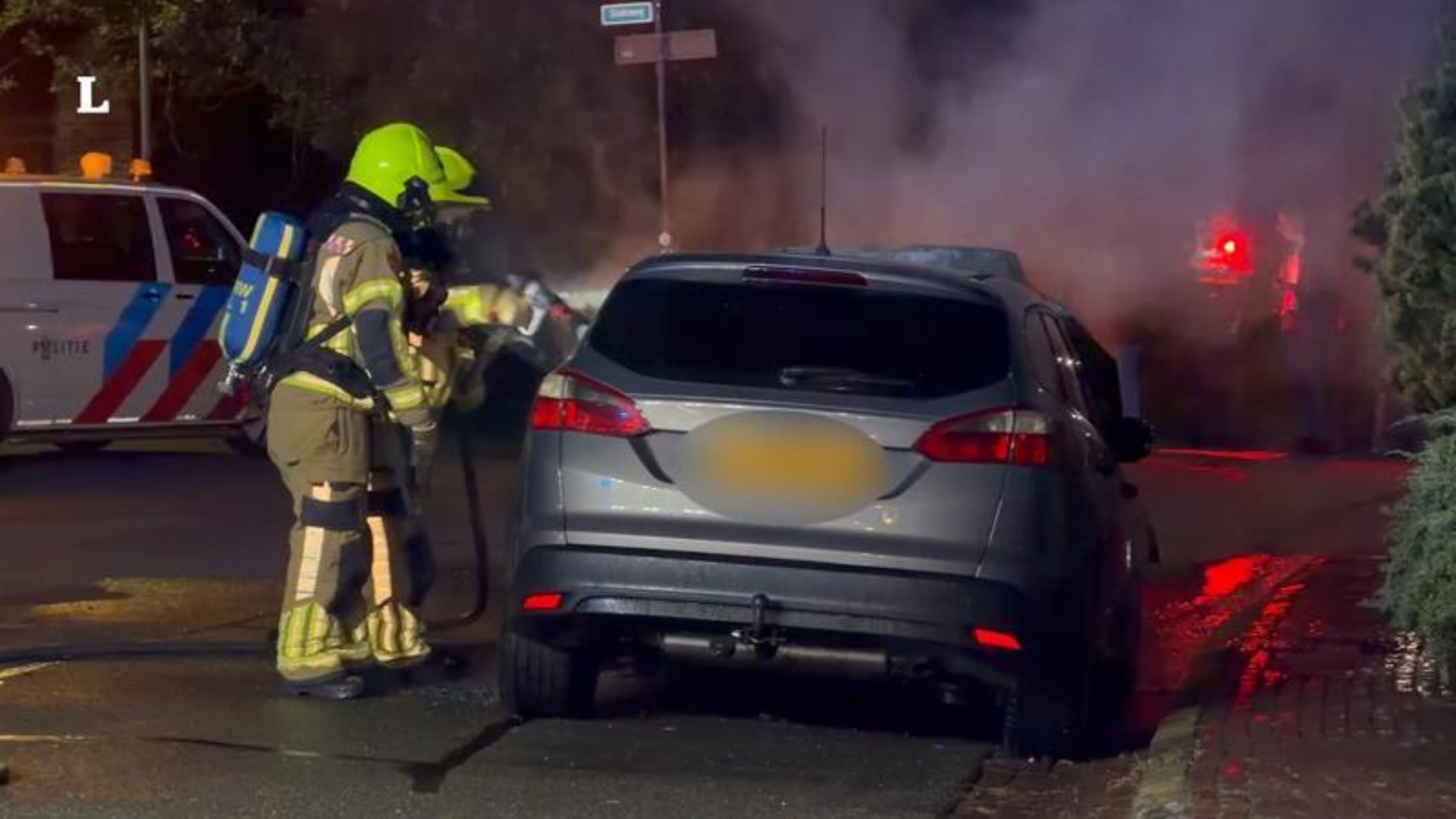 Autobrand in Elsloo