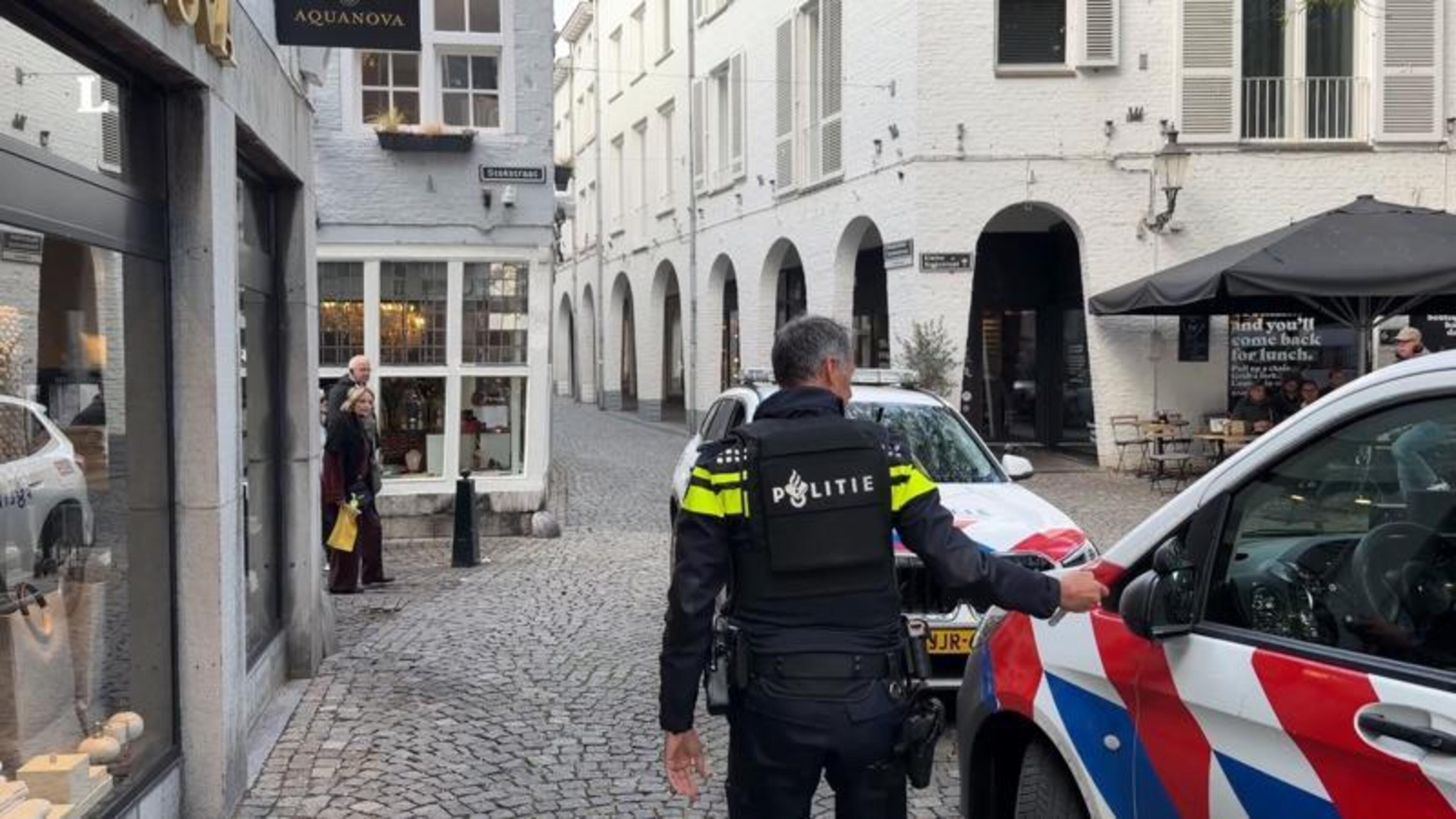 Video diefstal juwelier Maastricht.