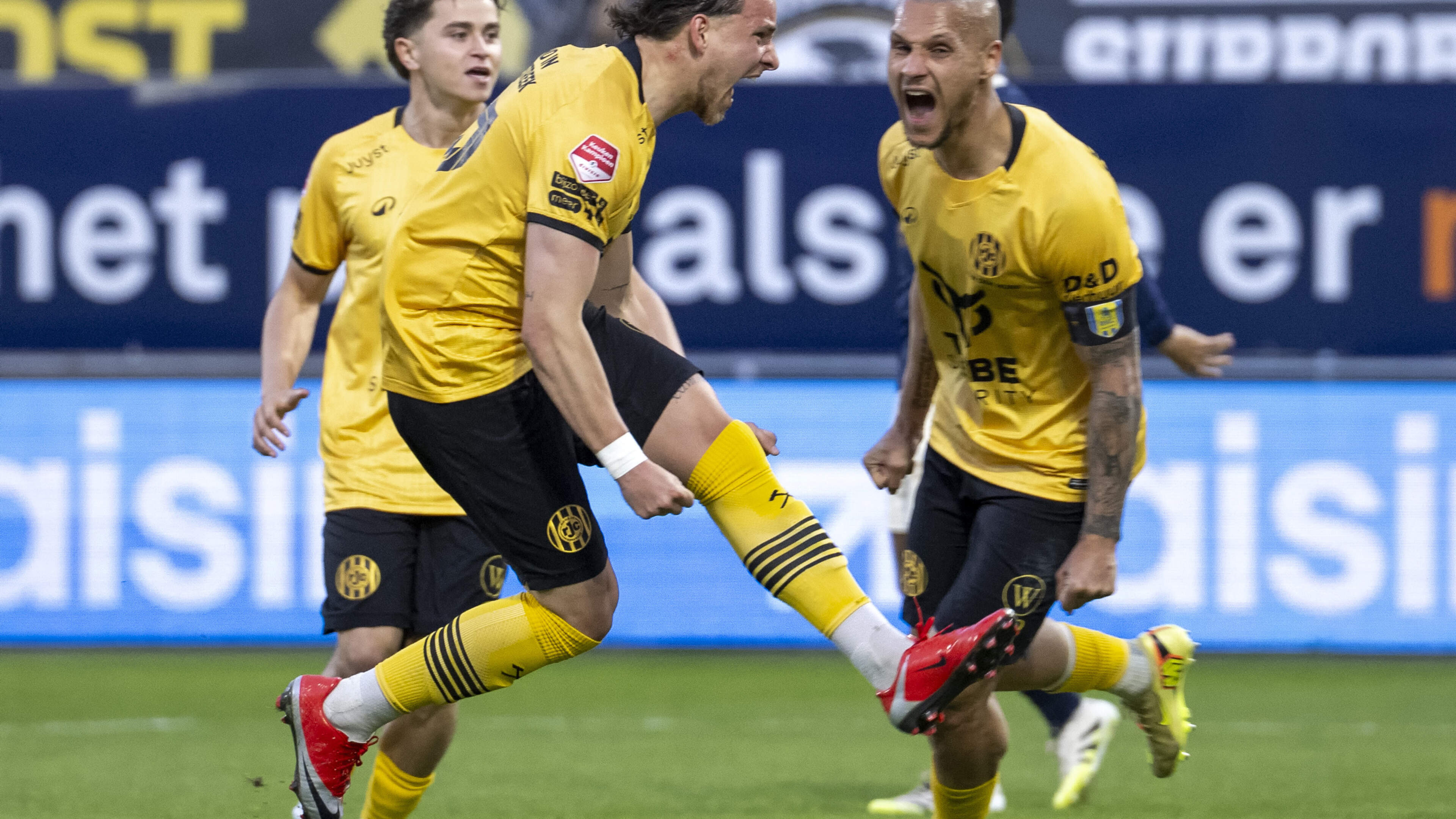 Of felicitaties op z’n plek zijn? Die ene knal is in ieder geval boost voor het vertrouwen van Roda: