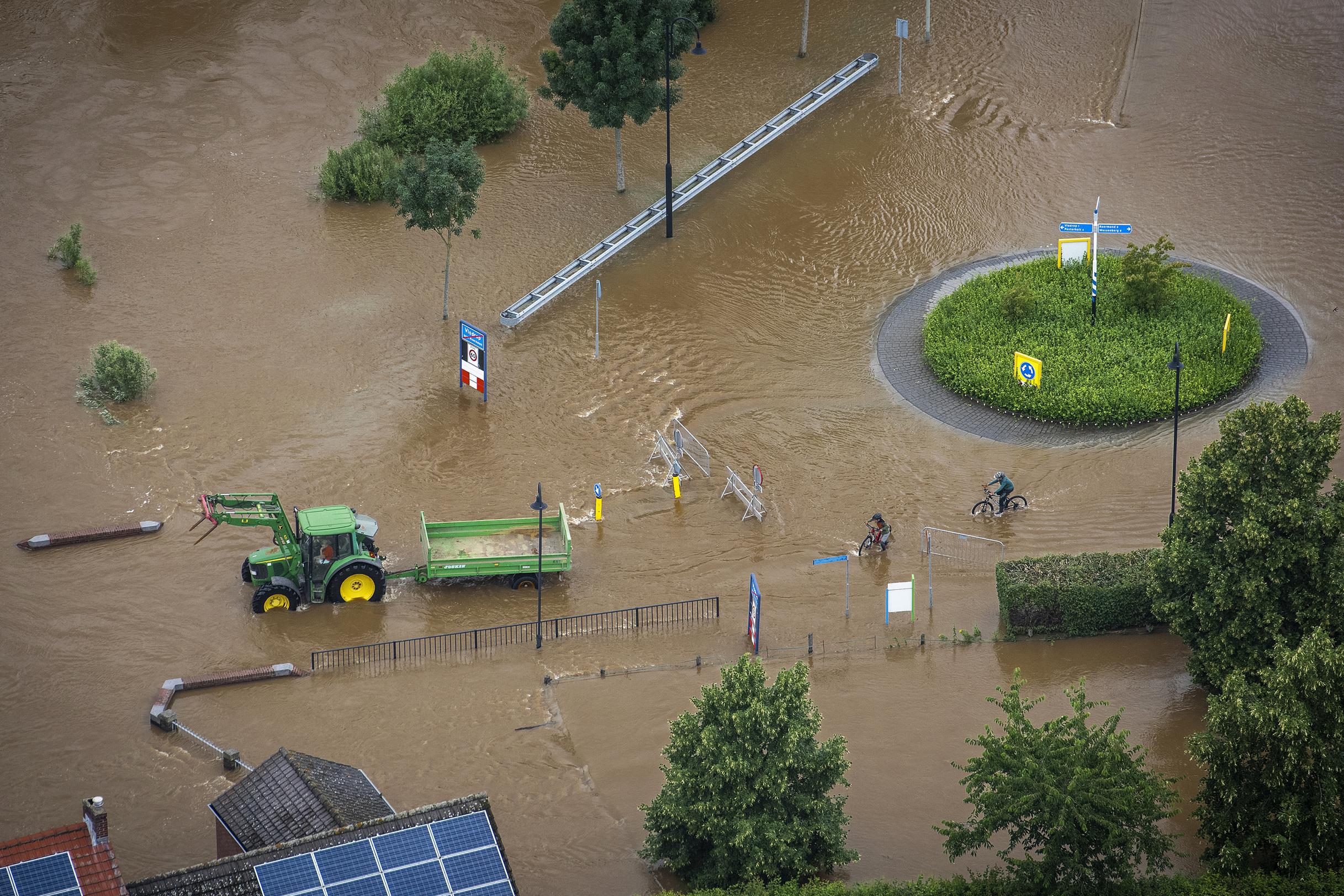 Vrijwillige hoogwaterwacht op komst in Vlodrop