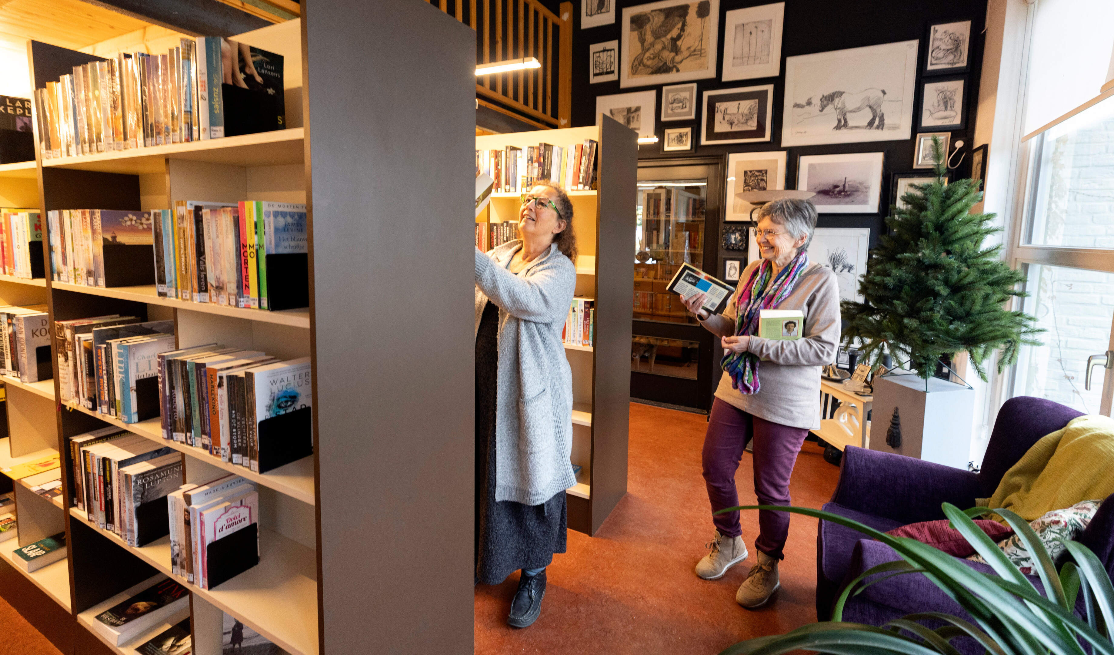 Bibliotheek Epen tijdelijk naar woonkamer, maar encyclopedie blijft achter: ‘De hoofdstad van Taiwan