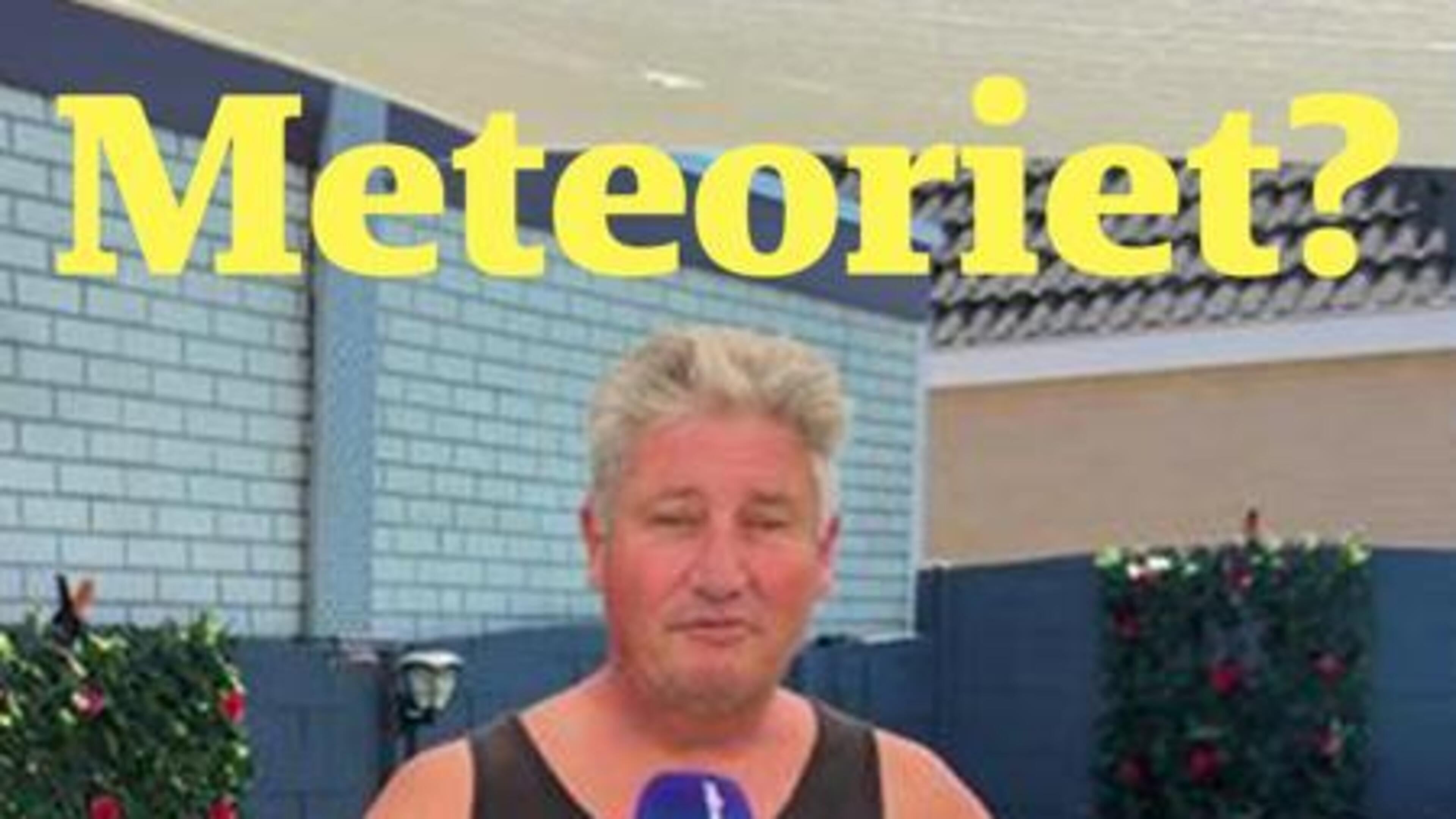 Meteoriet in Nieuwstadt?