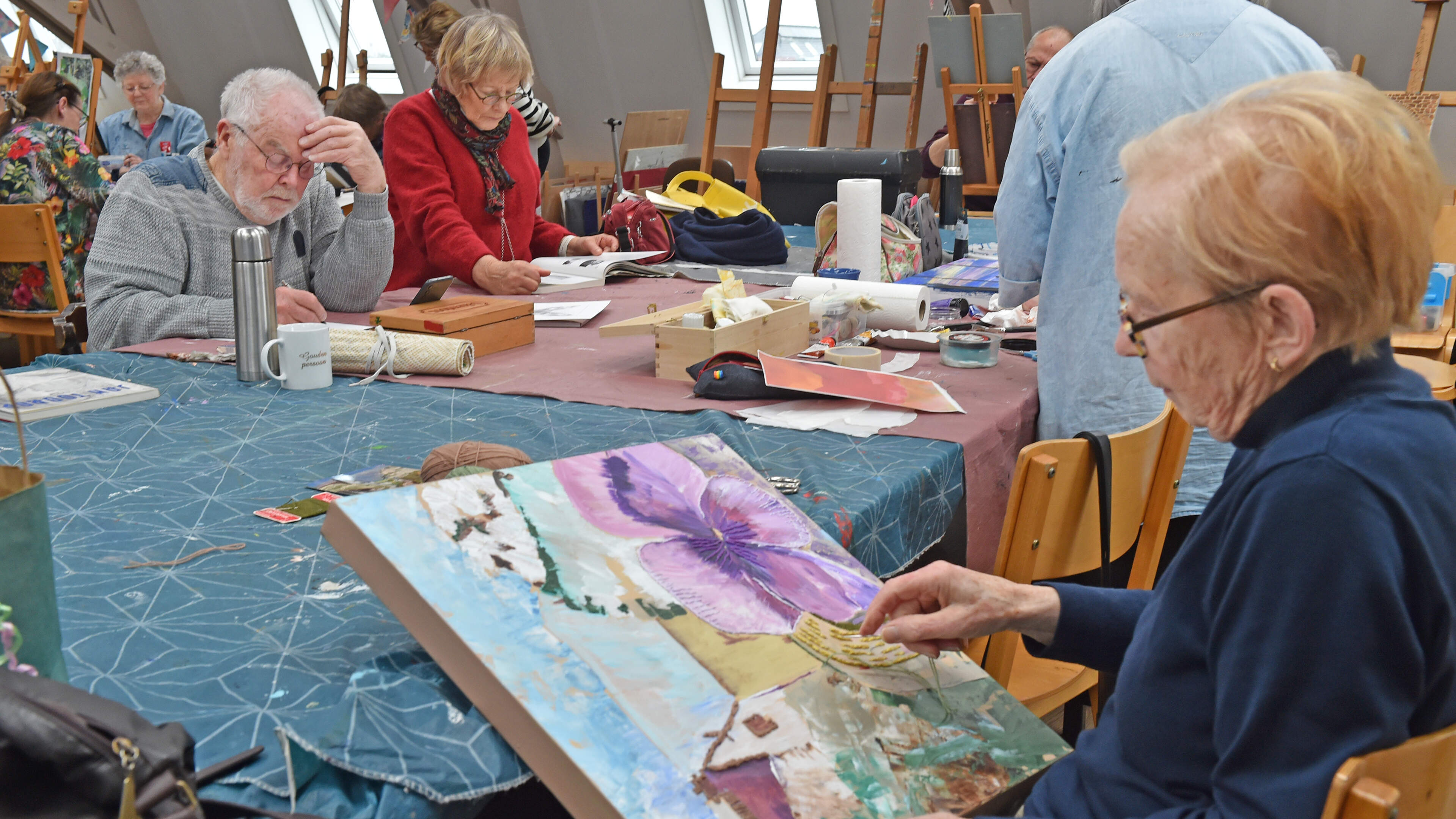 Hoe het zondagochtendklasje van Toon uit Broekhuizen in vijftig jaar uitgroeide tot een schilderssch