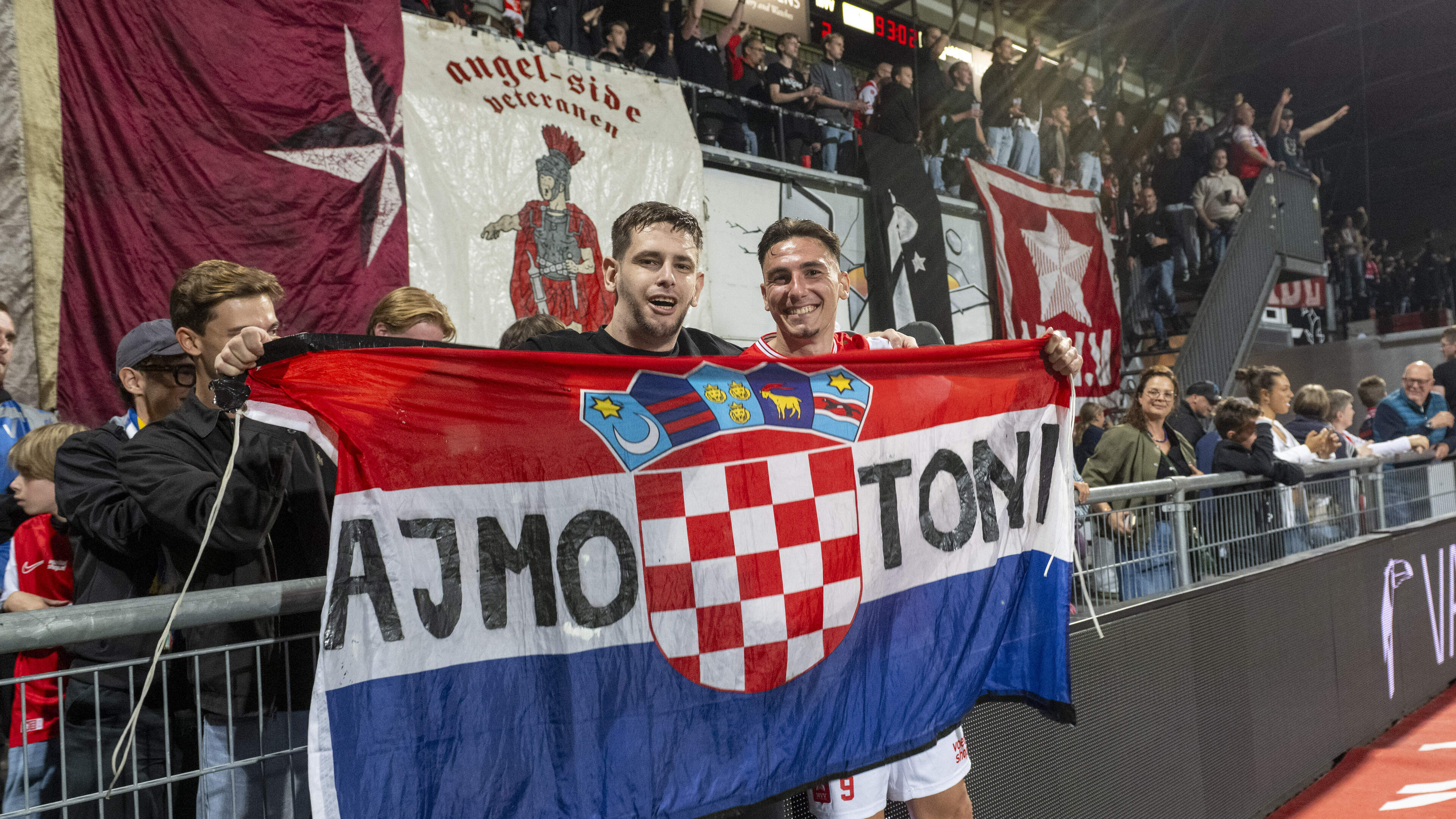 Kroatische voetbalpassie in Maastricht: Ivo zat 27 uur in de bus om geen goal van MVV-spits Toni te 