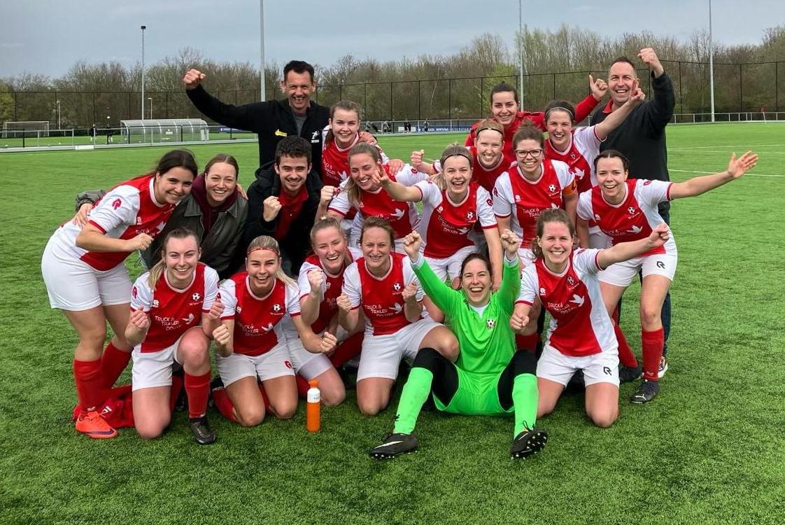 Vrouwen SV Leveroy in 2024 nog ongeslagen: ‘We hebben een schepje erbovenop gedaan’