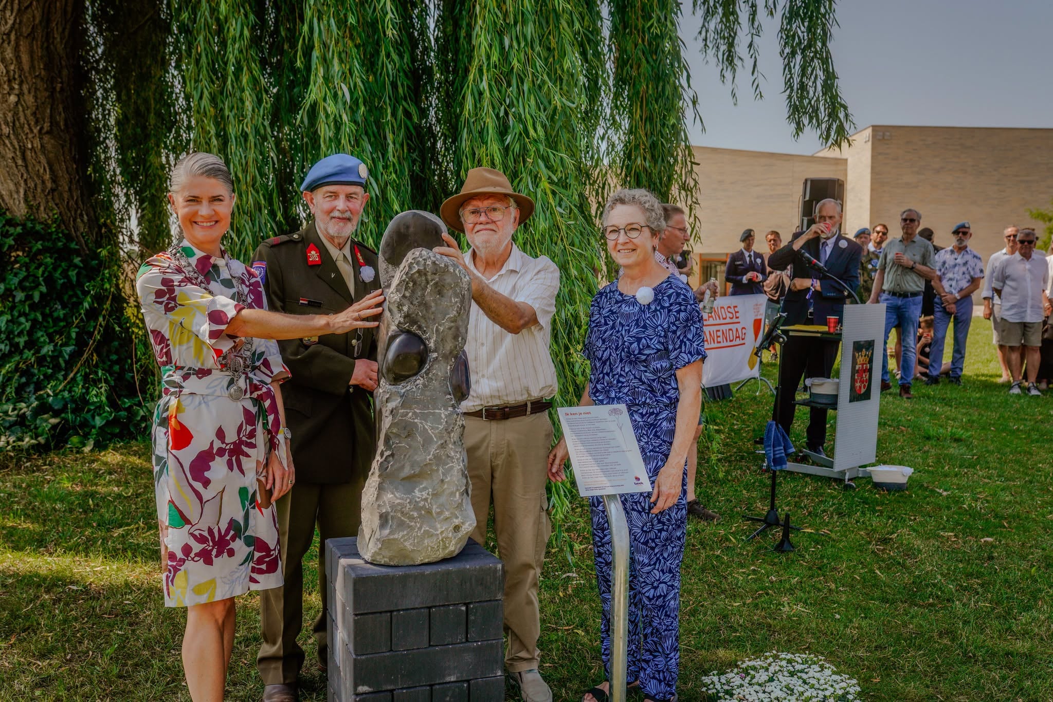Witter Anjer Perk in Spaubeek houdt herinnering aan oorlogsveteranen levend