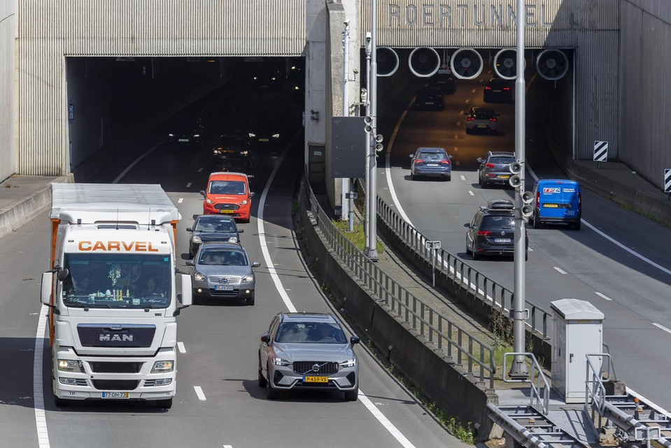 Roertunnel en Swalmentunnel dicht vanwege technische problemen