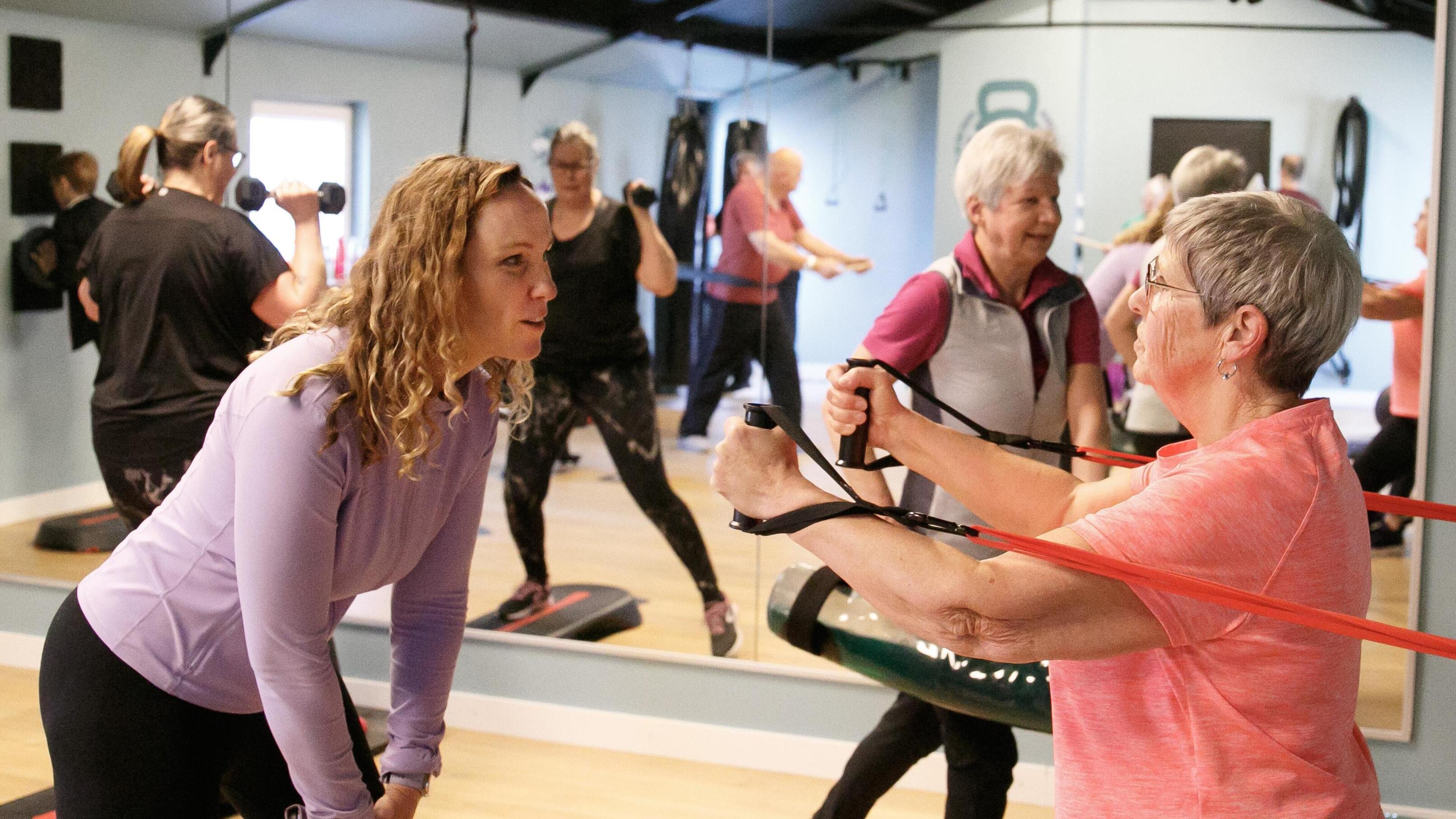 Fit ouder worden én nieuwe vrienden maken, het kan allemaal in de sportschool van Patty en Roy in Sw