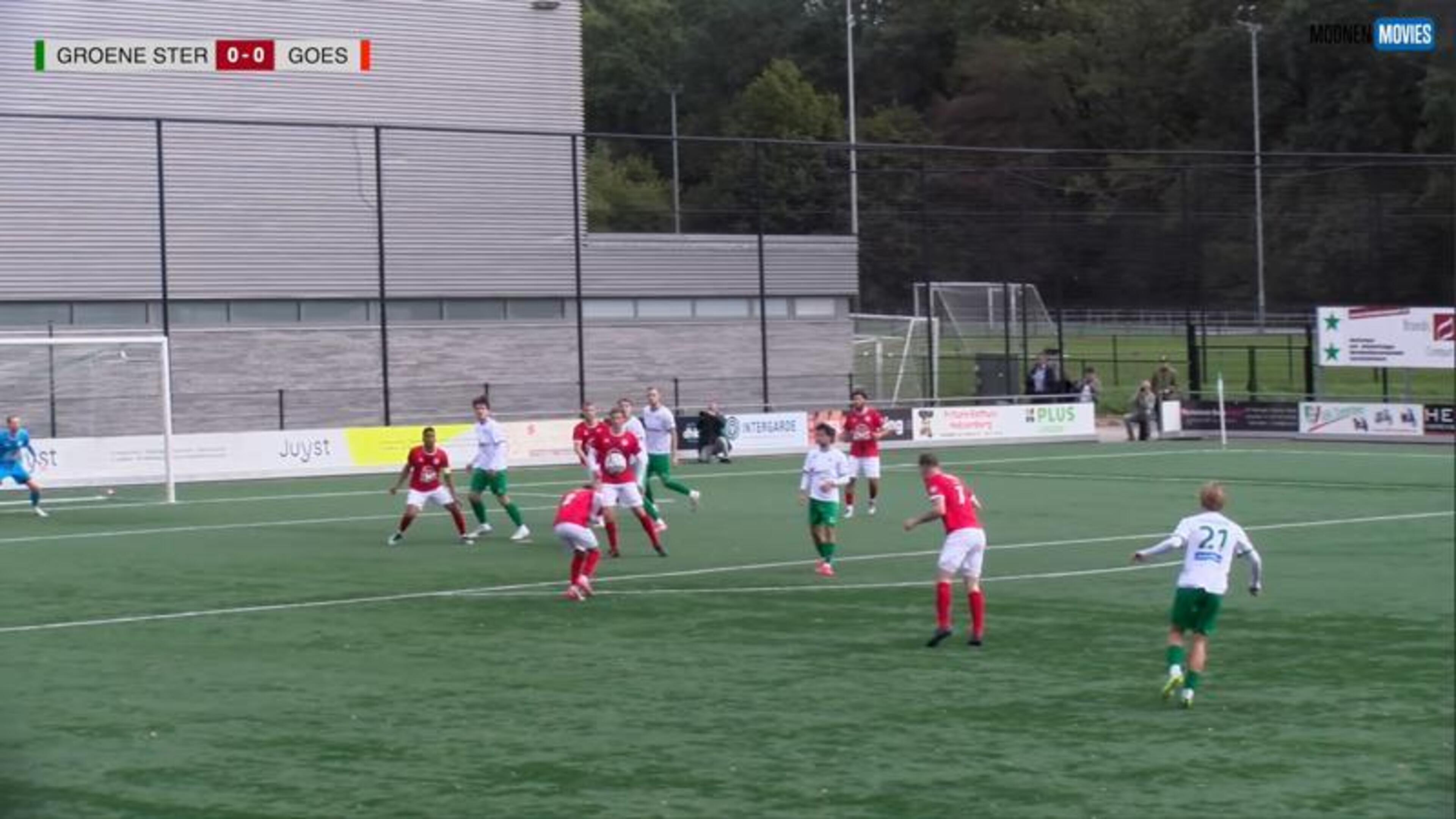 VIDEO Met deze knal zette Max Sangen Groene Ster op voorsprong tegen GOES