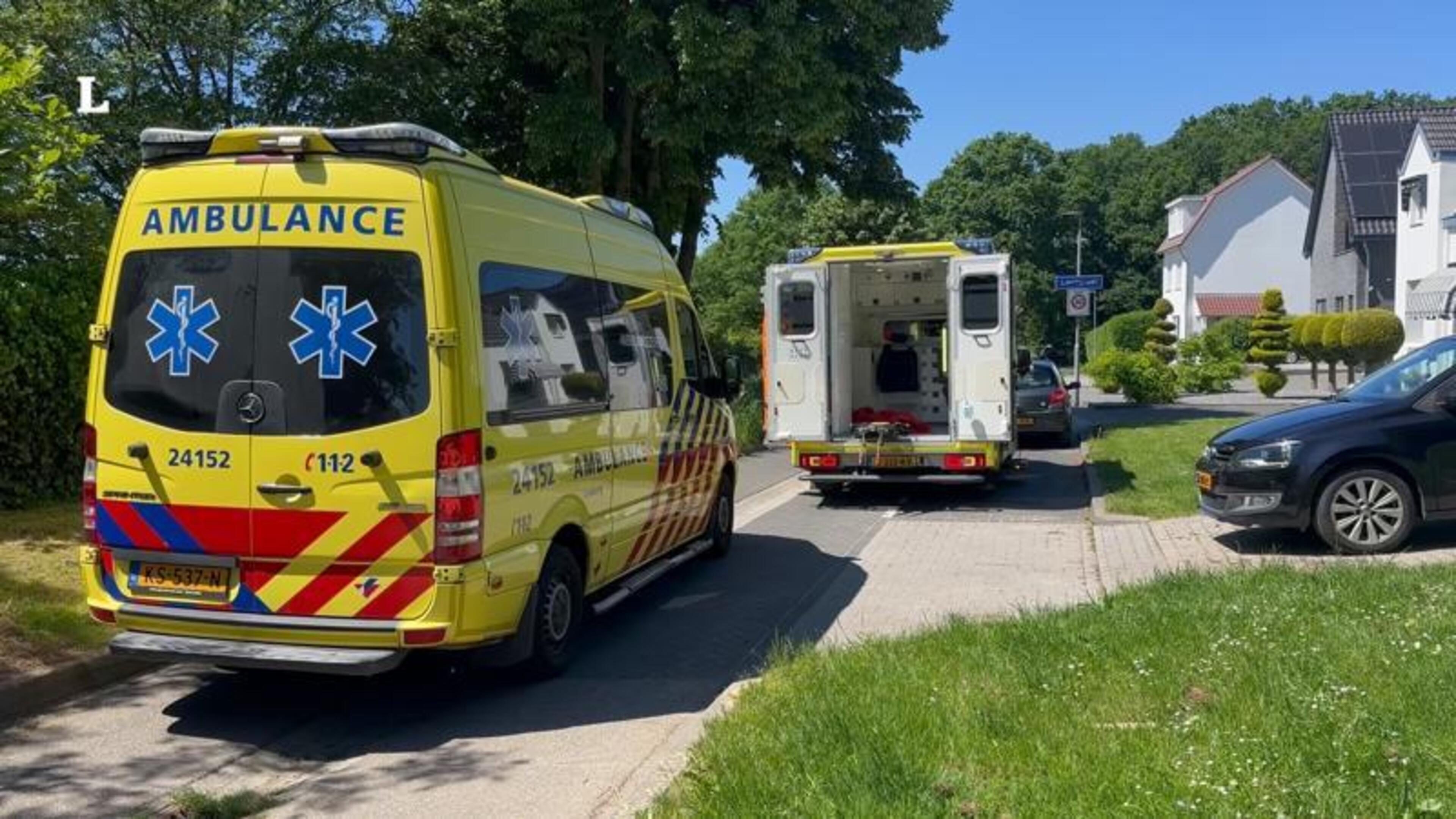 Fietser gewond na botsing met auto in Landgraaf