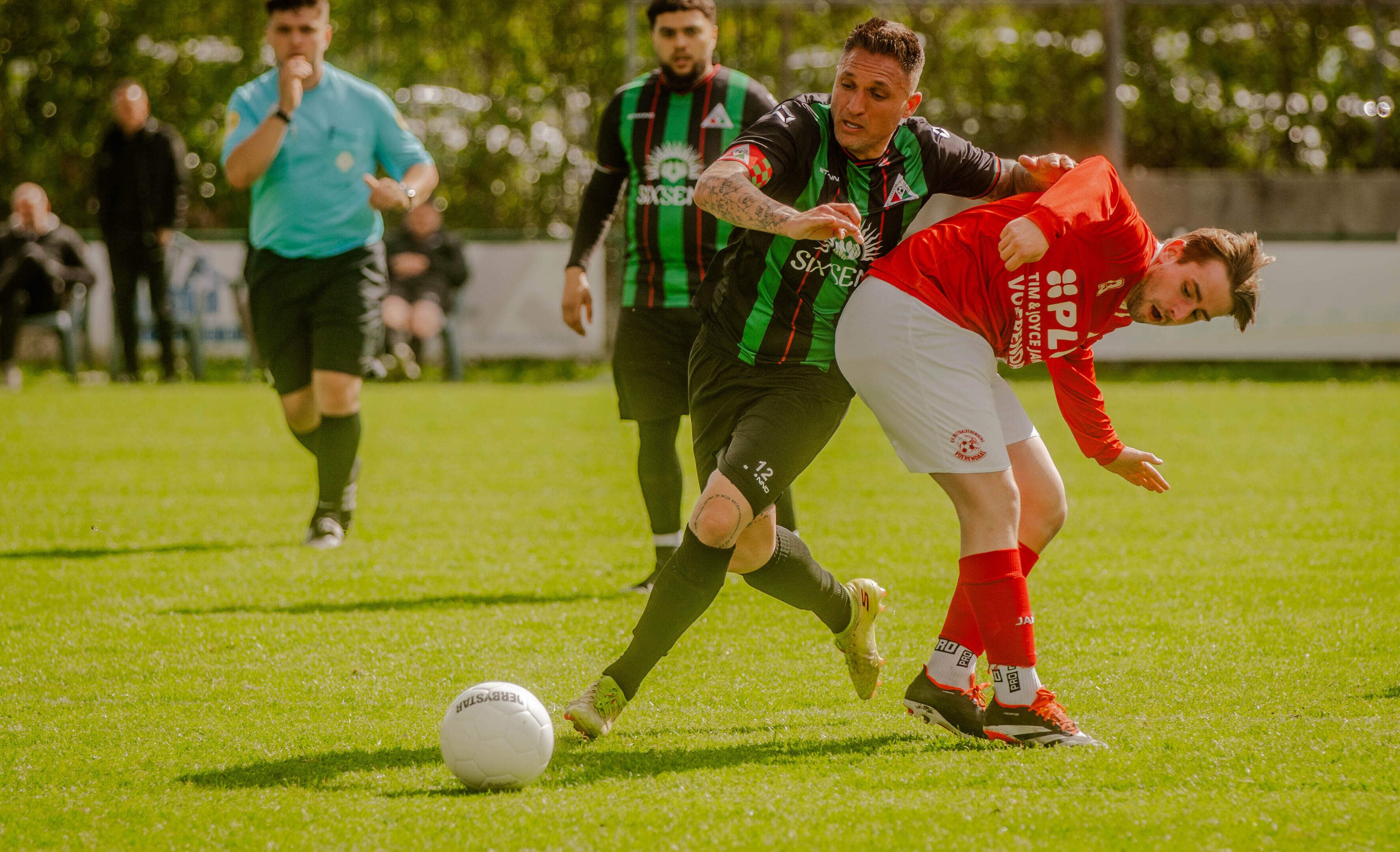Rood Groen LVC’01 kan tegen FC Kerkrade-West laatste horde nemen in titelstrijd: ‘Iedereen kijkt uit