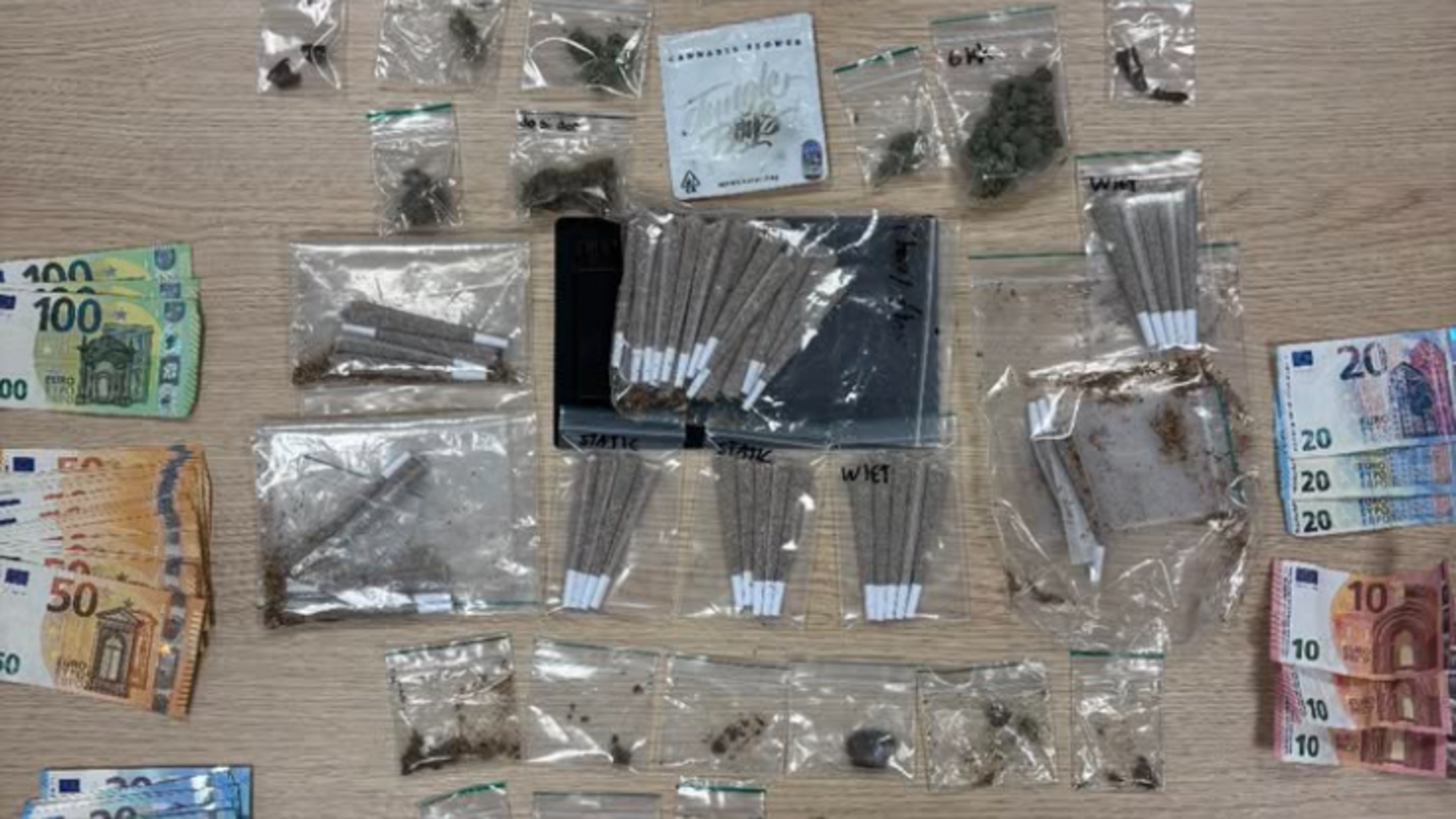 18-jarige aangehouden voor bezit en handel van softdrugs in Maastricht