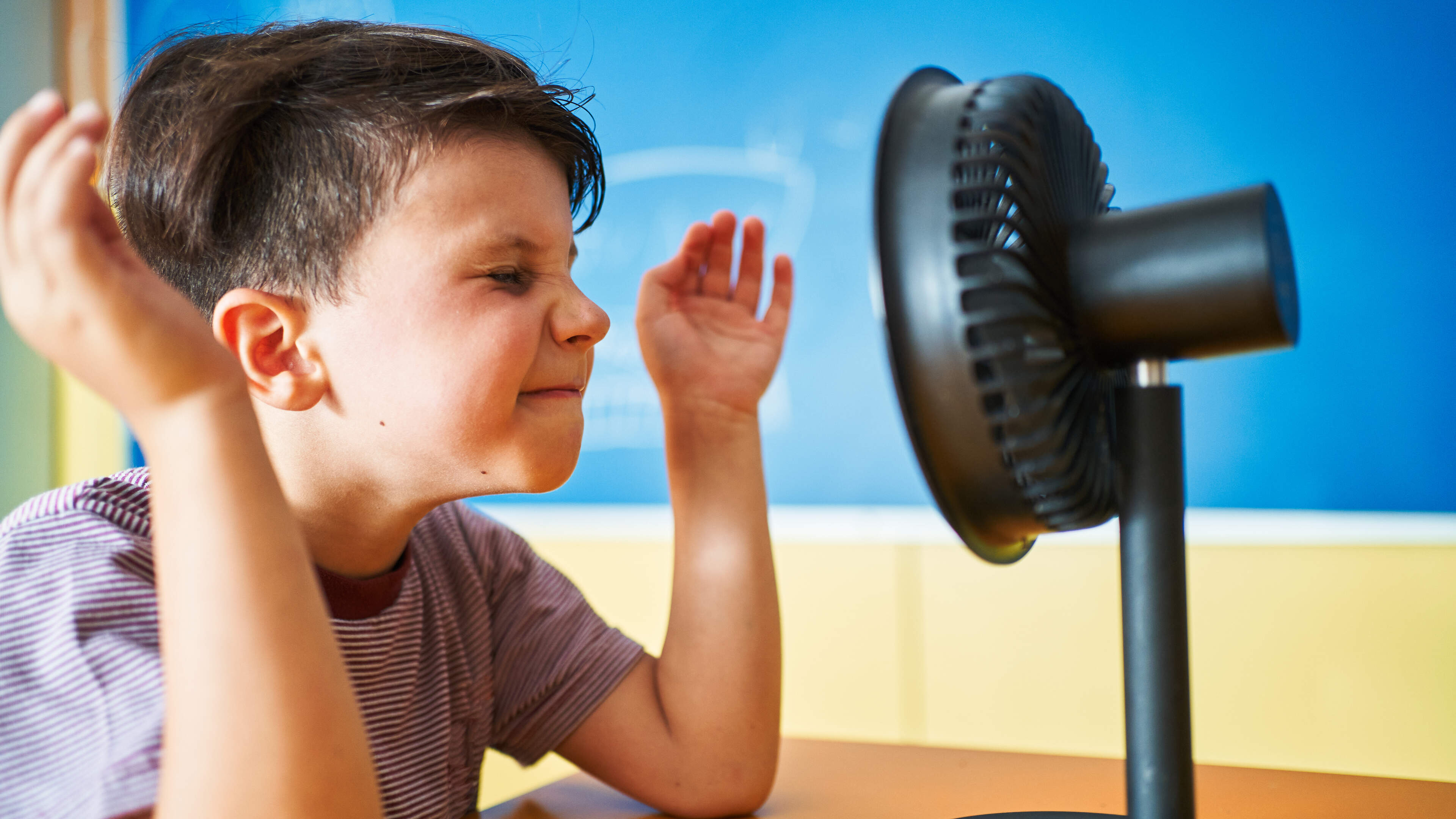 Actie van ouders in Voerendaal: allemaal met ventilator naar school, ‘het duurt te lang, straks is m
