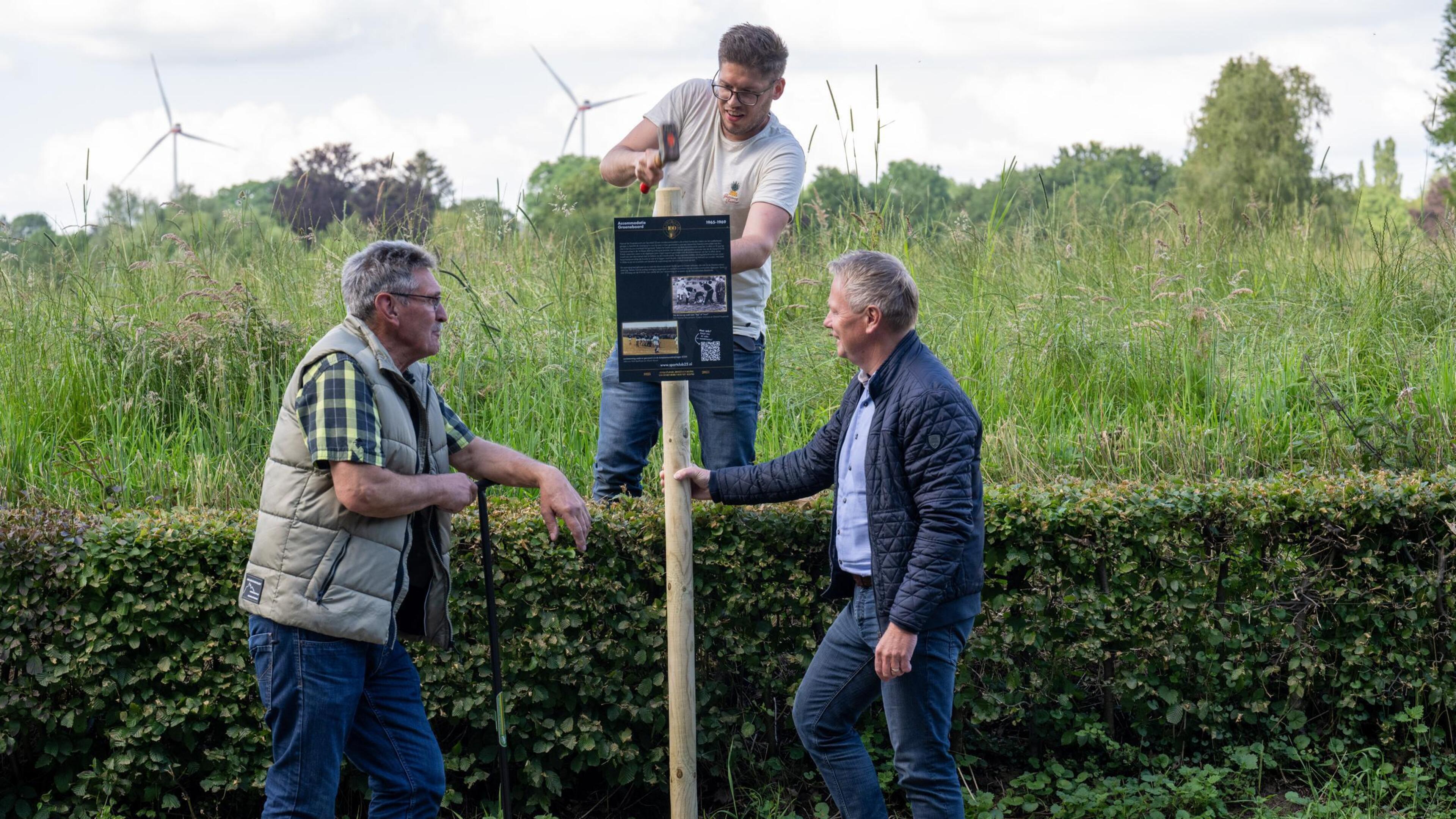 Historische wandelroute opent in Bocholtz ter gelegenheid van 100-jarig jubileum Sportclub ’25