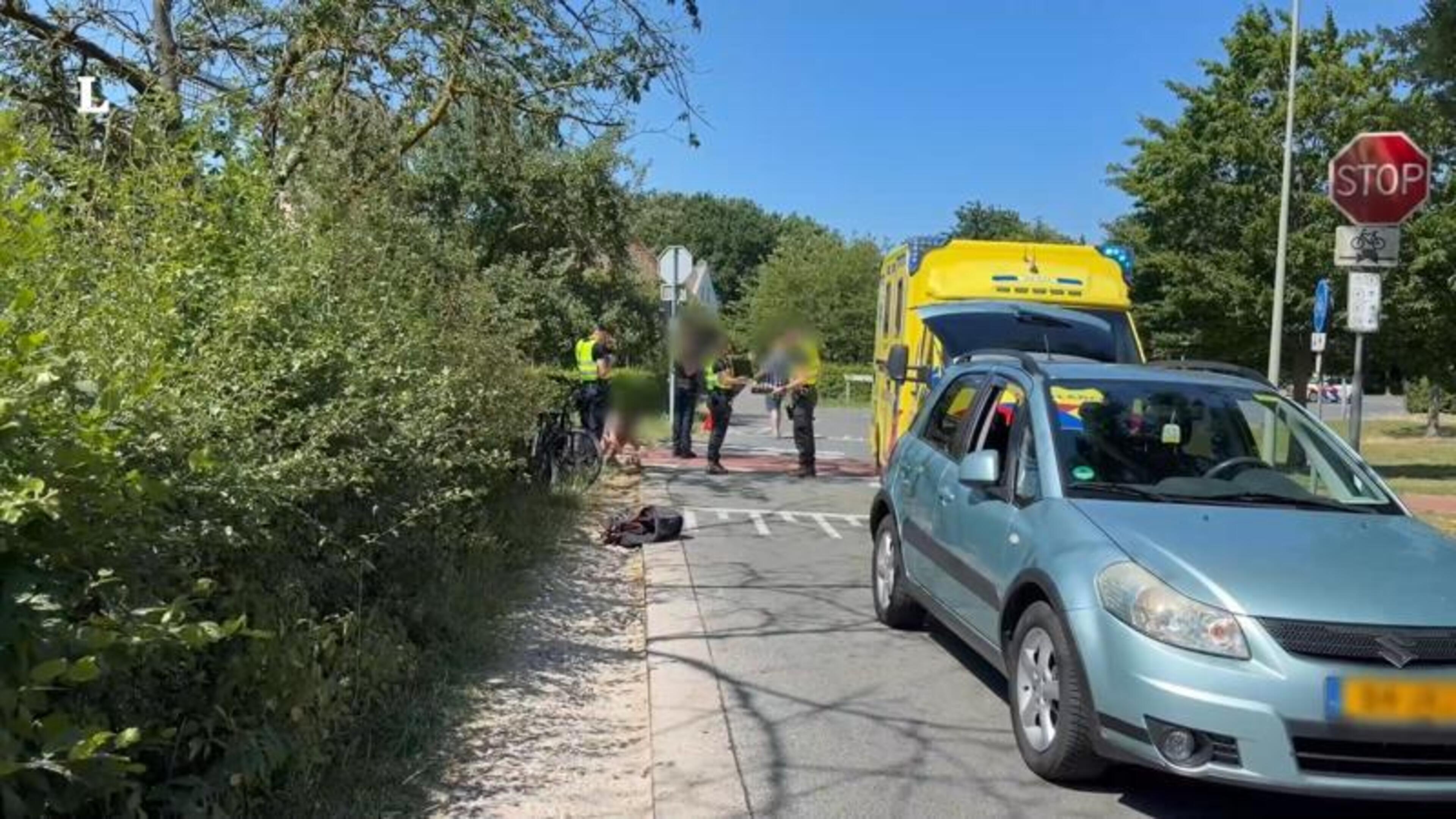 Fietser naar ziekenhuis na aanrijding in Maastricht